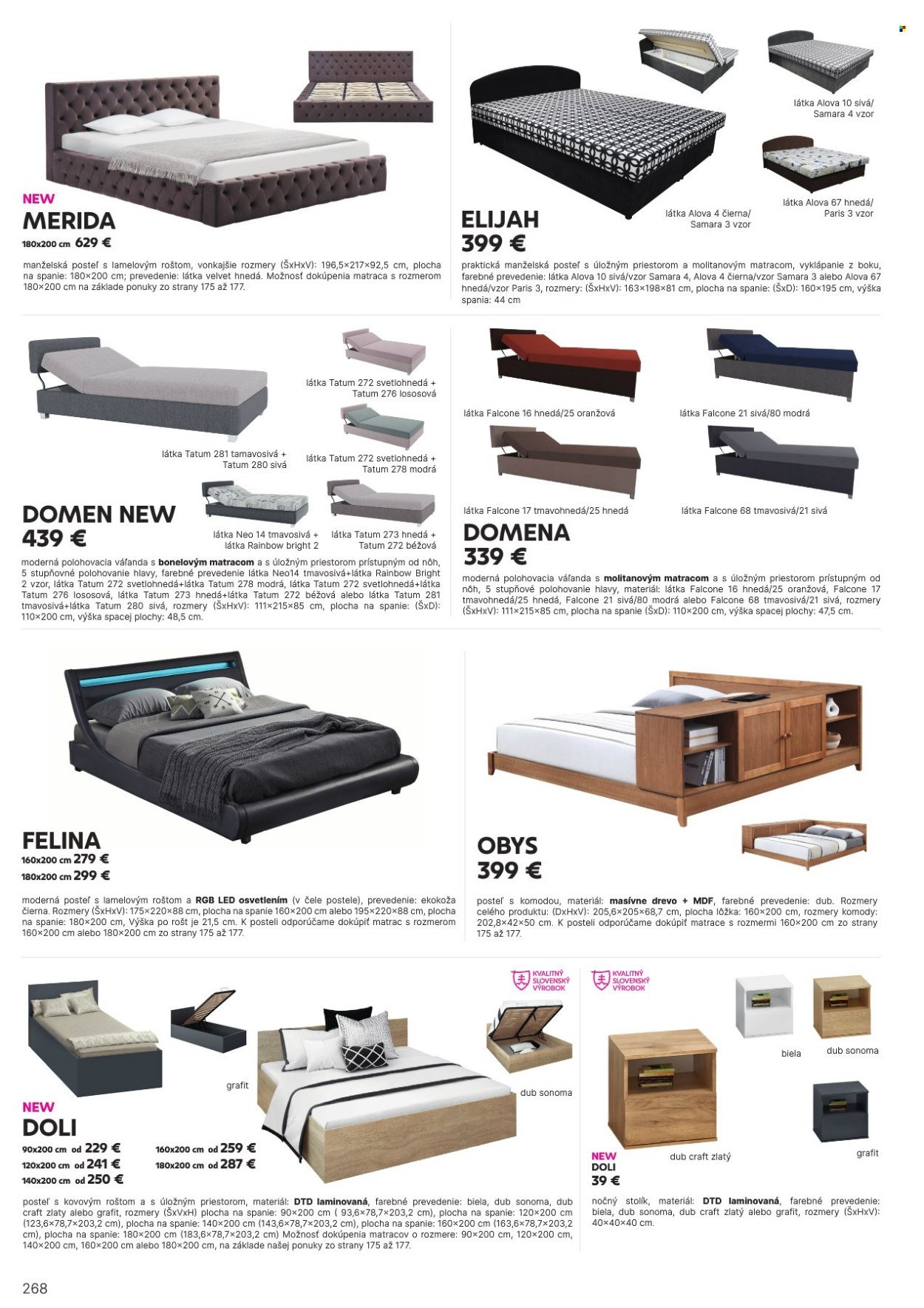 KONDELA leták - Katalóg nábytku a doplnkov (2025-05-21) | 268
