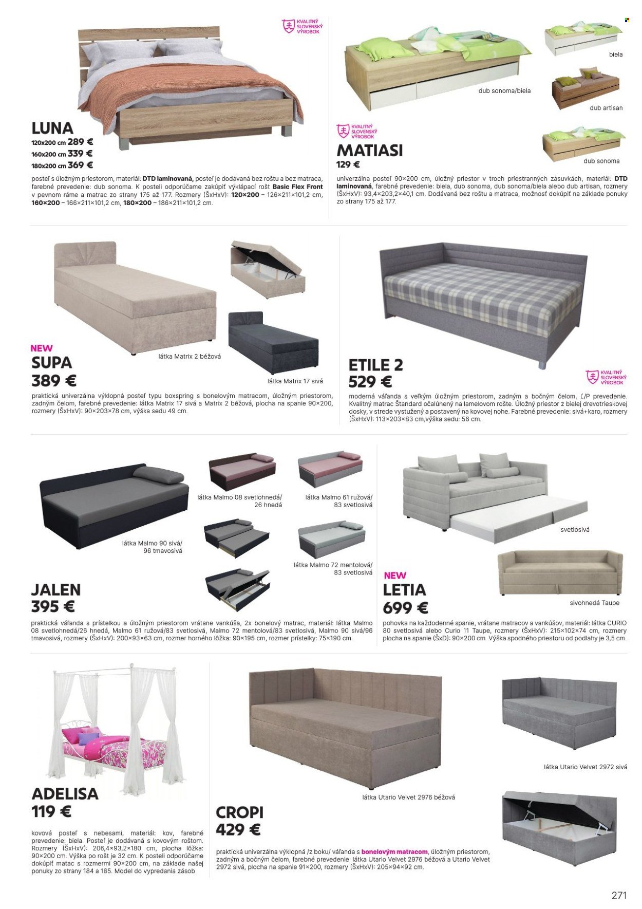 KONDELA leták - Katalóg nábytku a doplnkov (2025-05-21) | 271