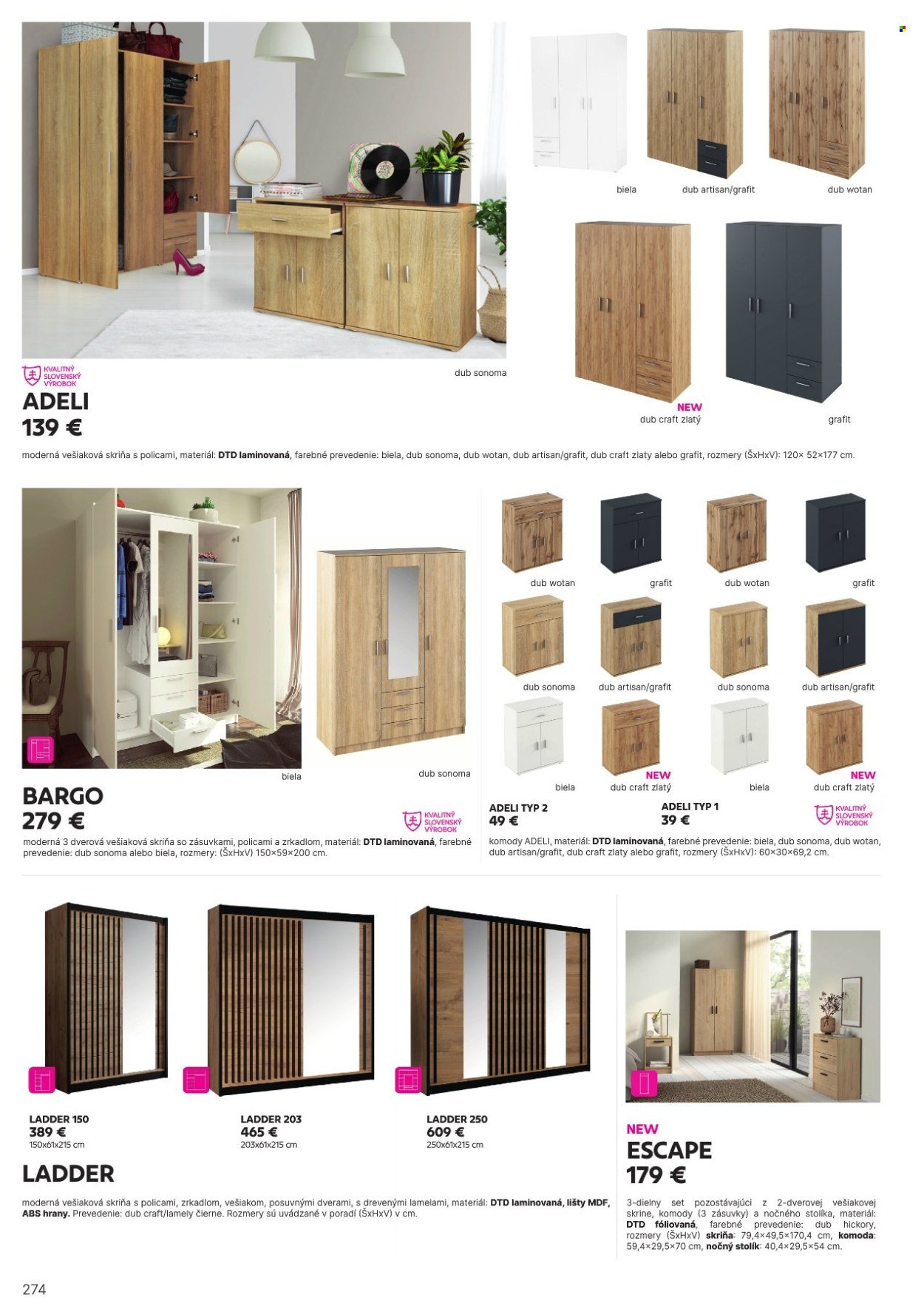 KONDELA leták - Katalóg nábytku a doplnkov (2025-05-21) | 274