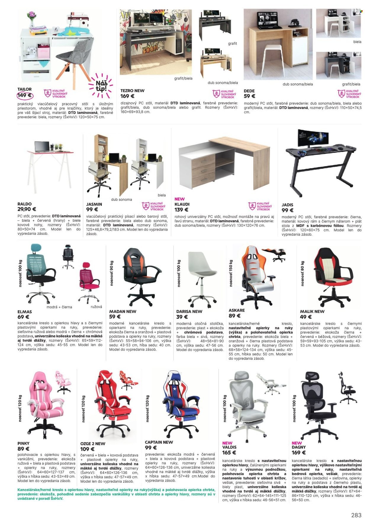 KONDELA leták - Katalóg nábytku a doplnkov (2025-05-21) | 283