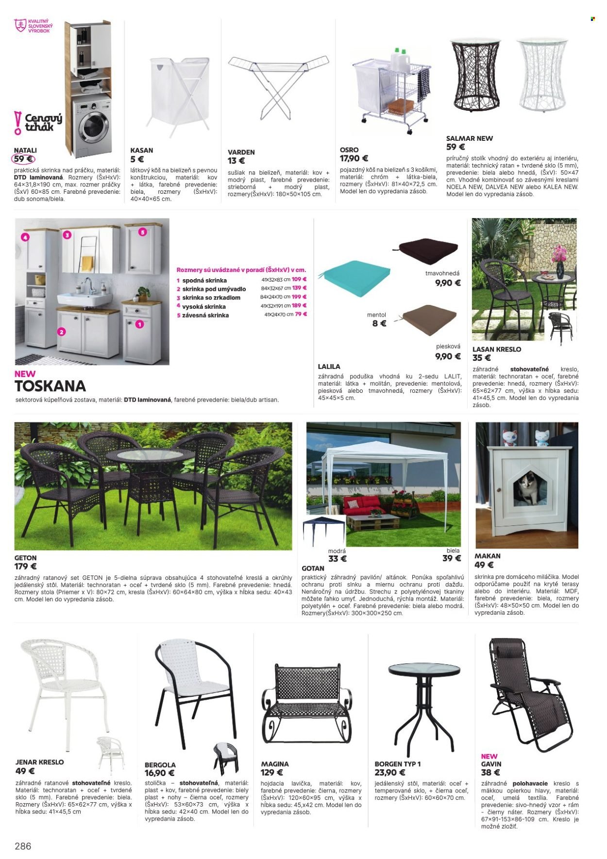 KONDELA leták - Katalóg nábytku a doplnkov (2025-05-21) | 286