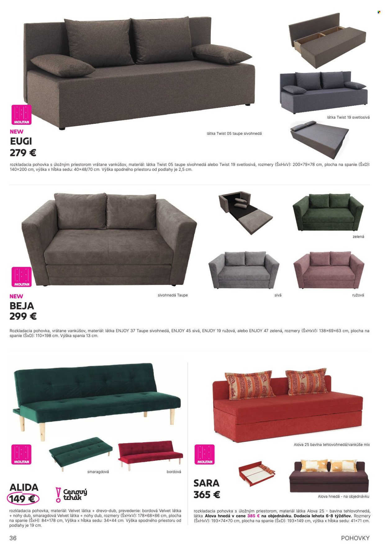 KONDELA leták - Katalóg nábytku a doplnkov (2025-05-21) | 36