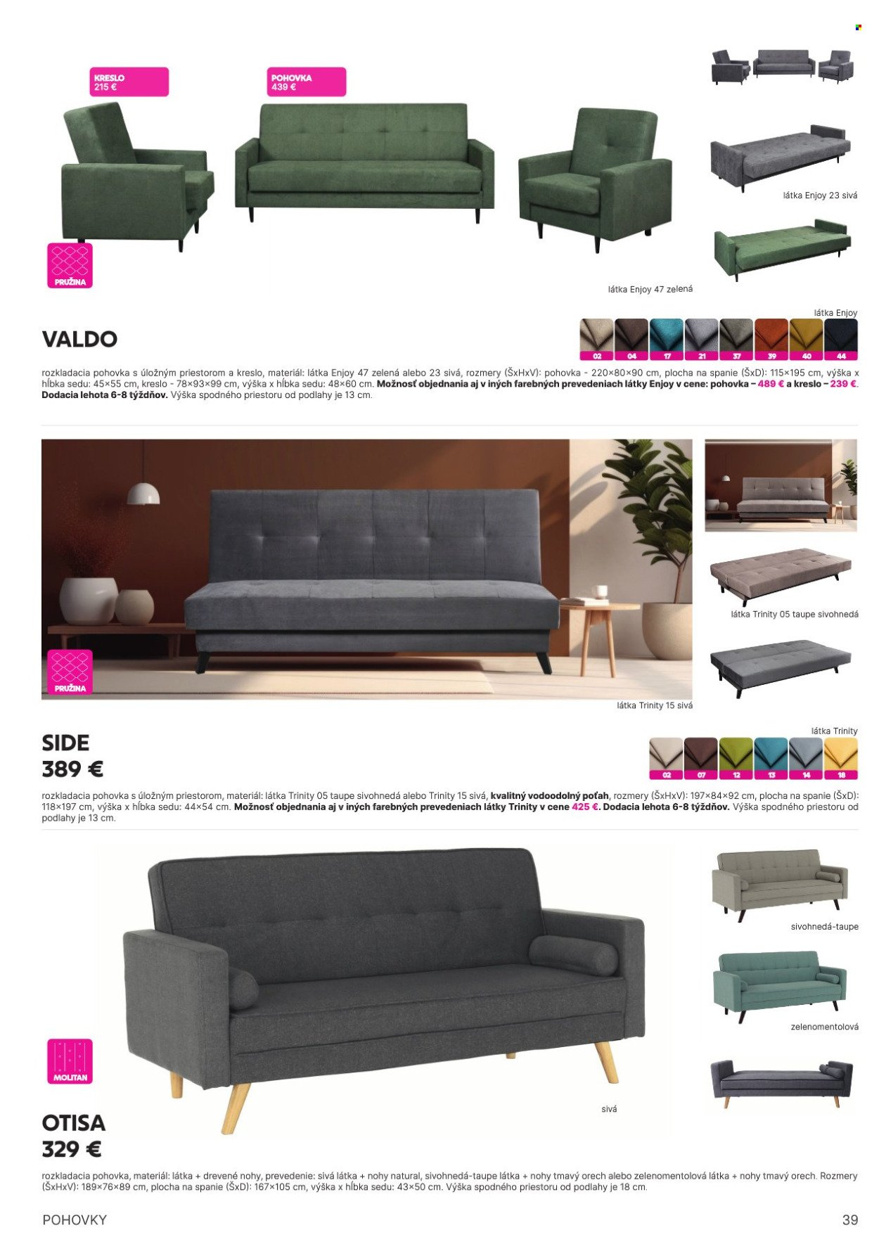 KONDELA leták - Katalóg nábytku a doplnkov (2025-05-21) | 39