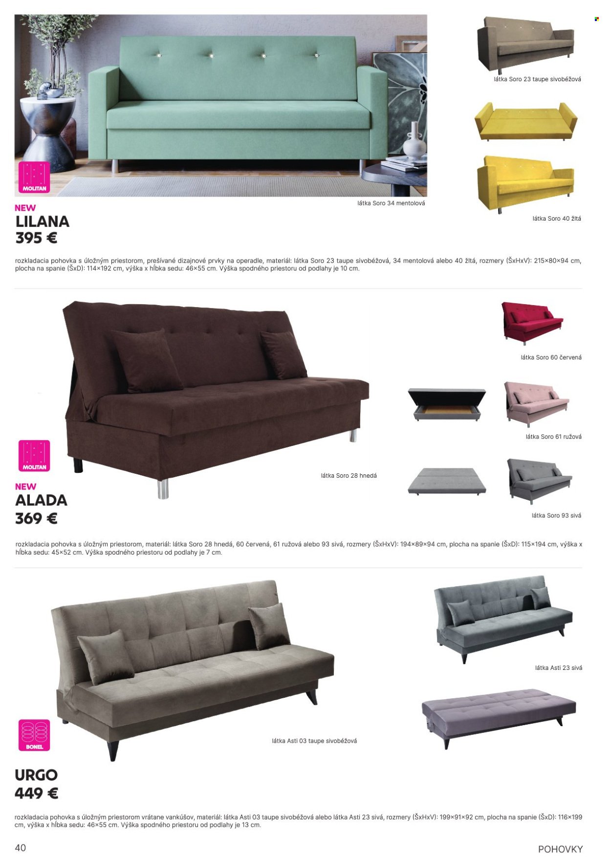 KONDELA leták - Katalóg nábytku a doplnkov (2025-05-21) | 40