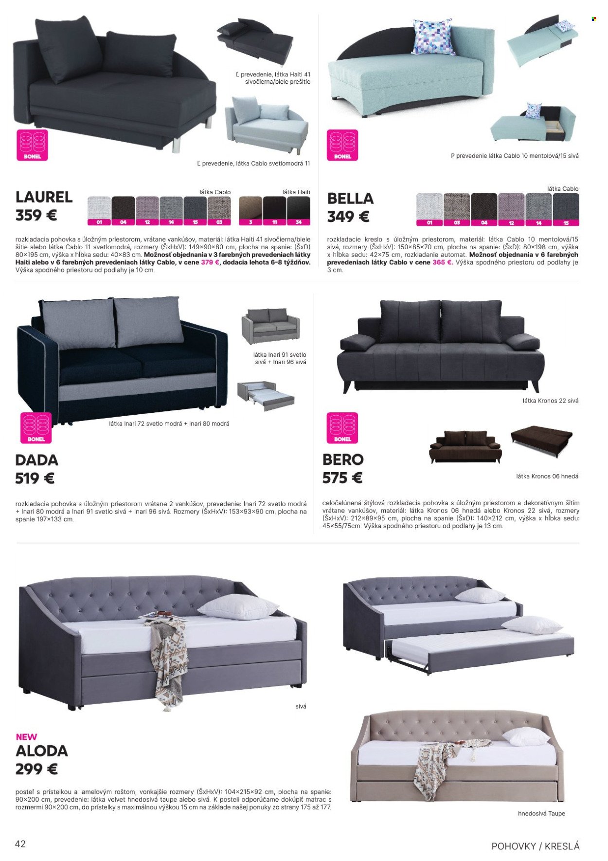 KONDELA leták - Katalóg nábytku a doplnkov (2025-05-21) | 42