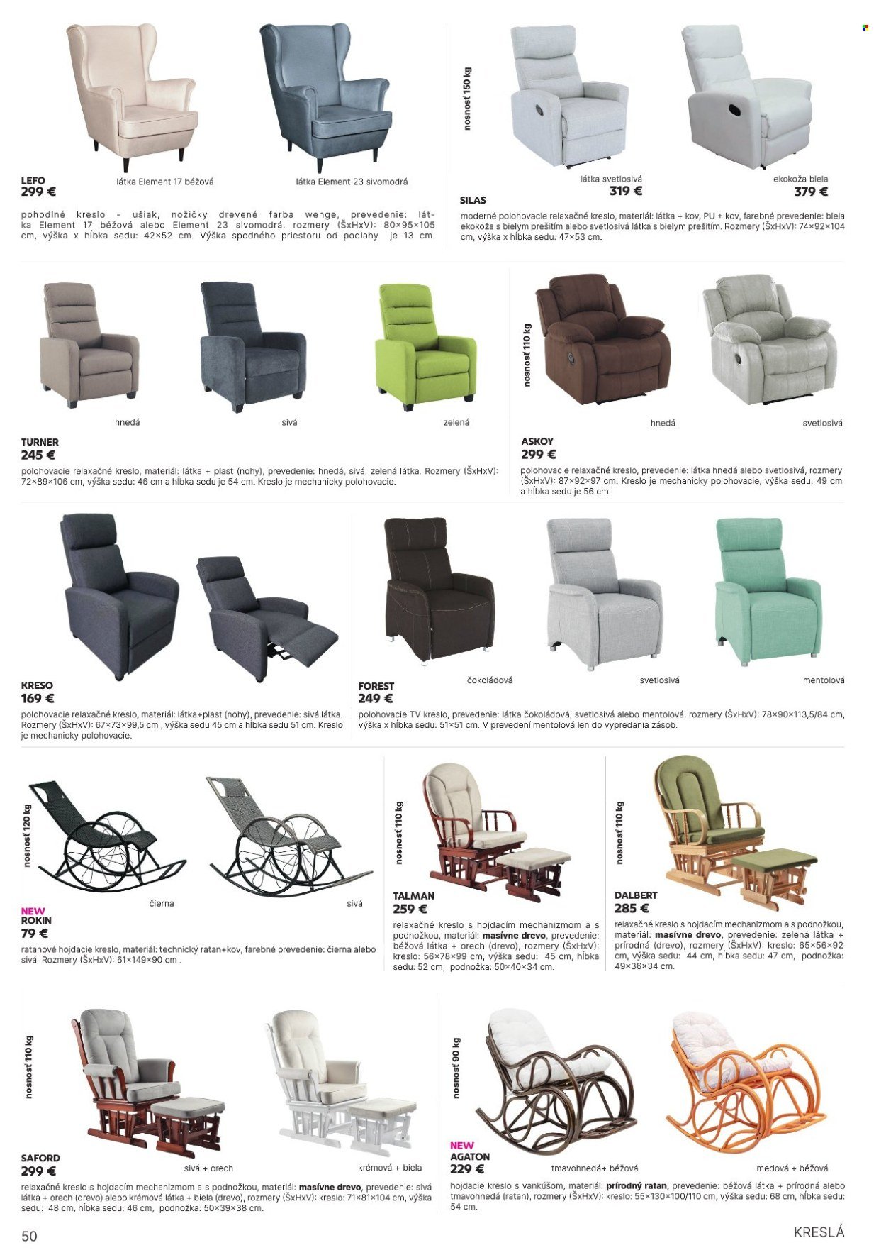 KONDELA leták - Katalóg nábytku a doplnkov (2025-05-21) | 50