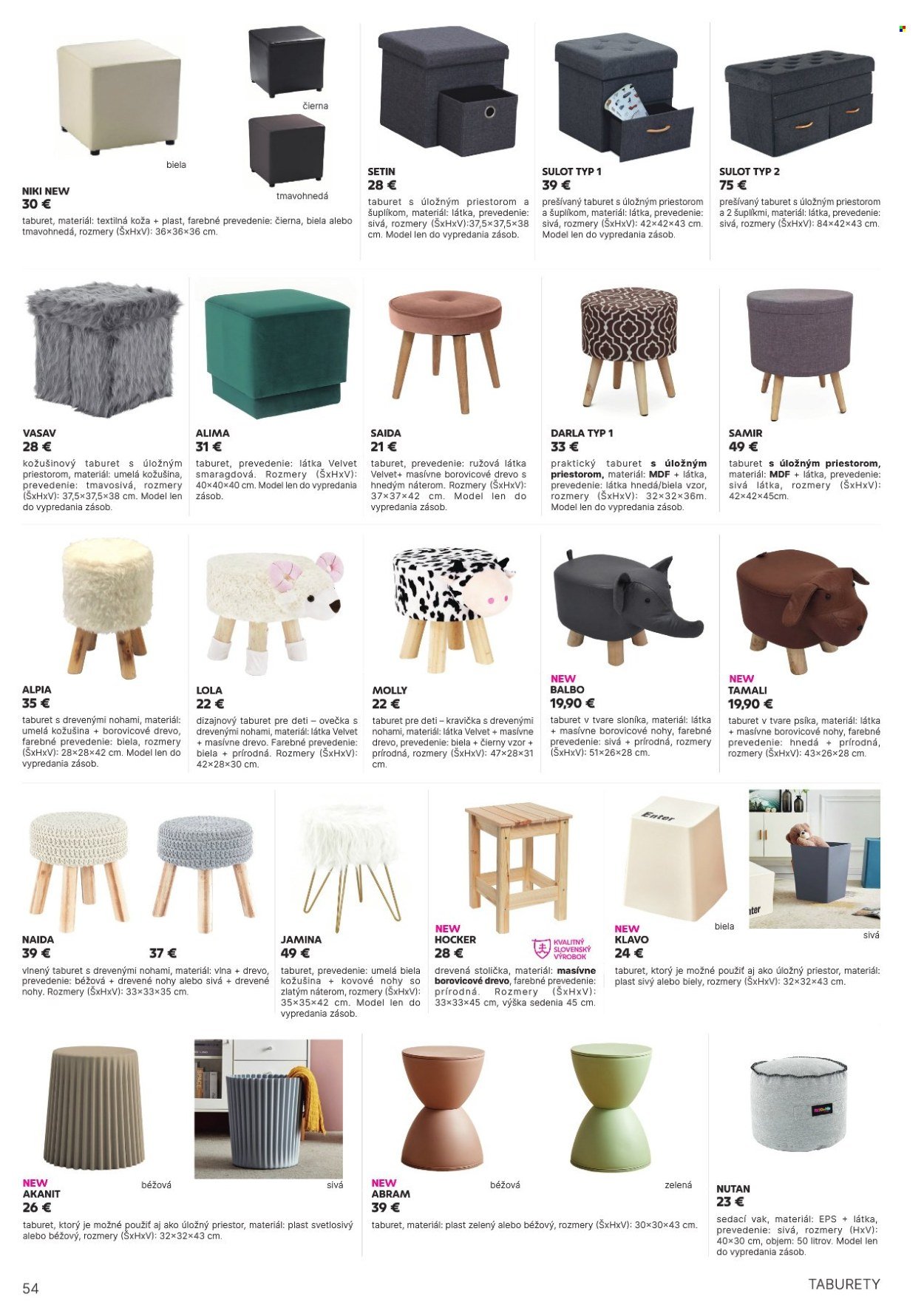 KONDELA leták - Katalóg nábytku a doplnkov (2025-05-21) | 54