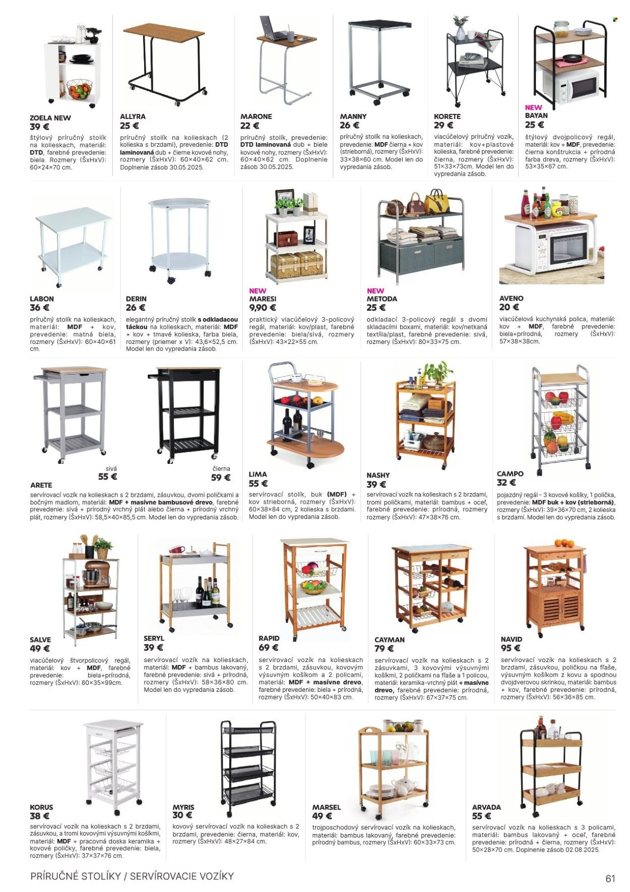KONDELA leták - Katalóg nábytku a doplnkov (2025-05-21) | 61