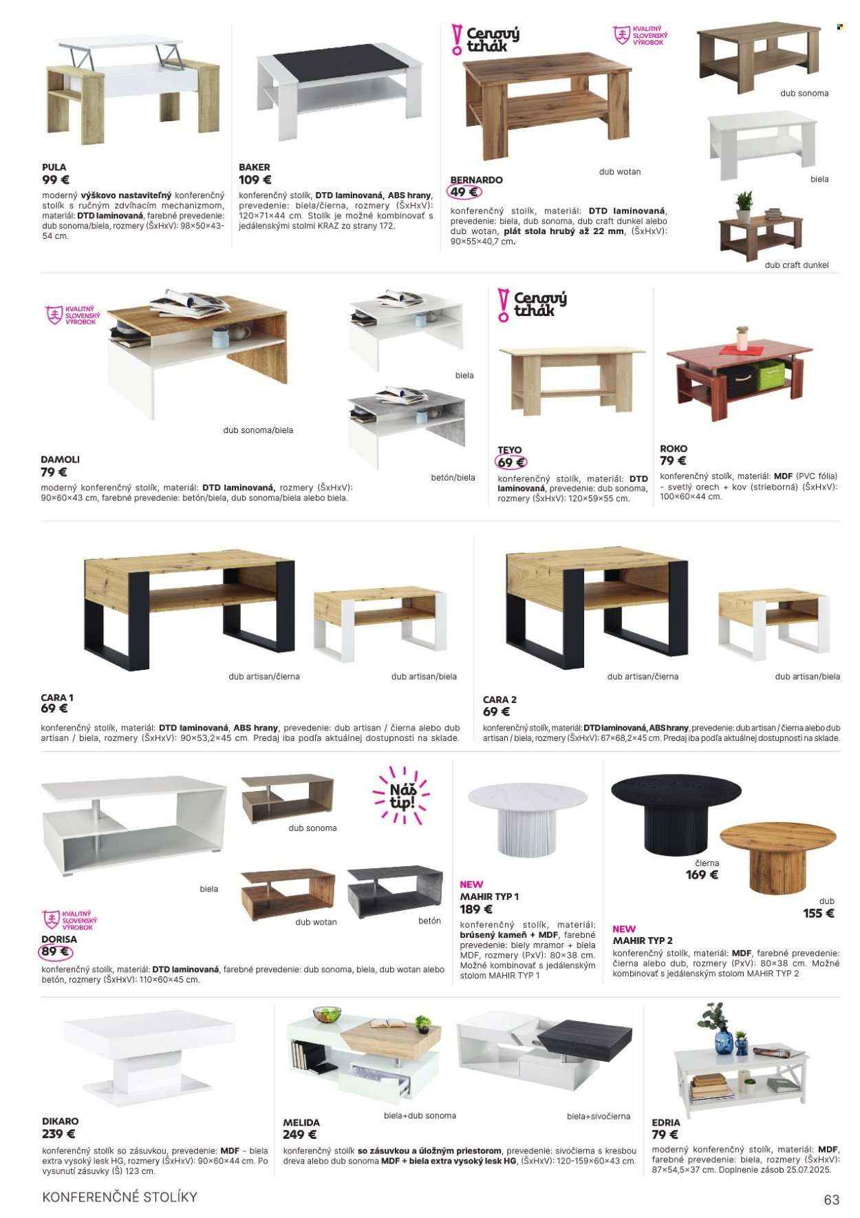 KONDELA leták - Katalóg nábytku a doplnkov (2025-05-21) | 63