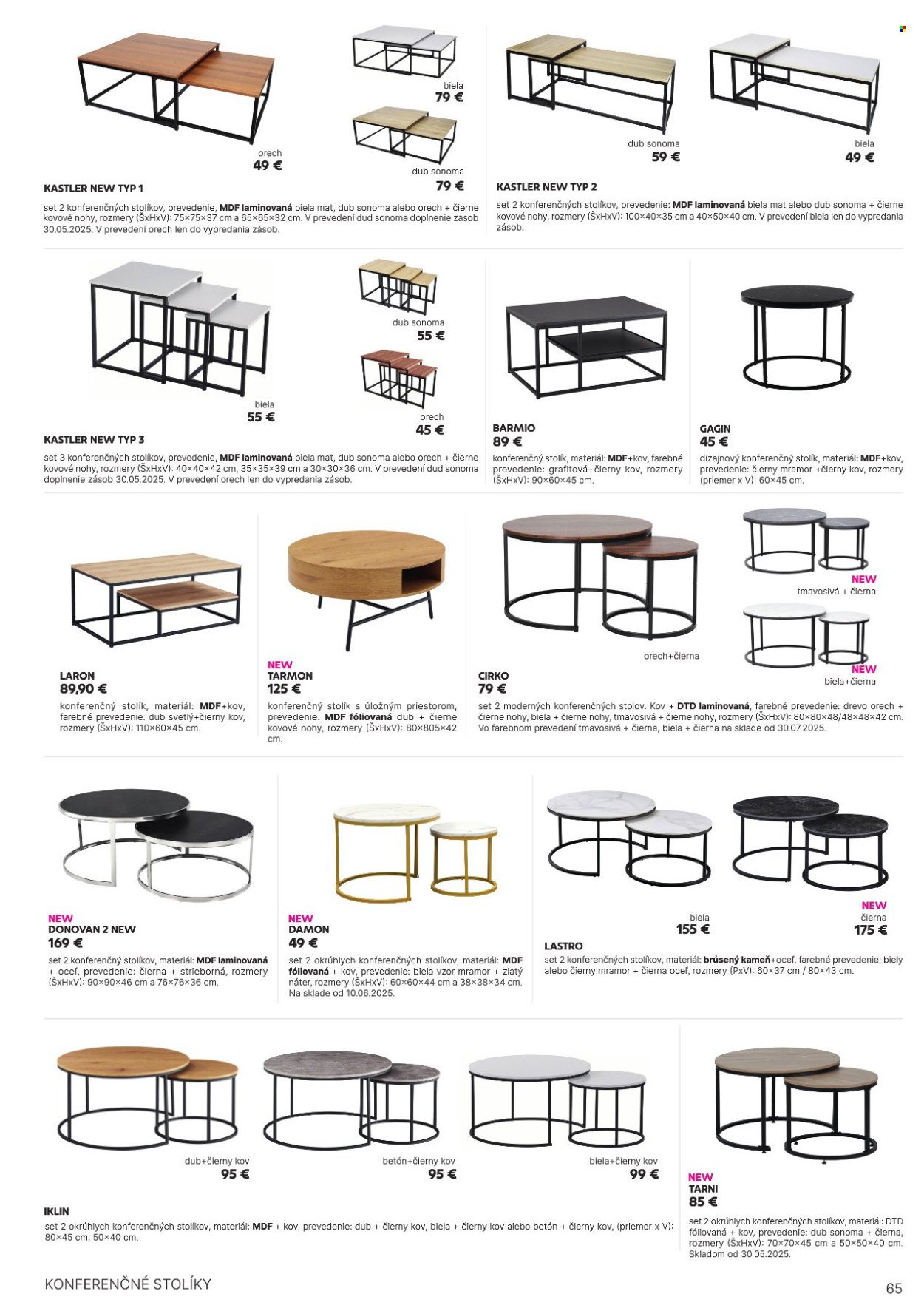 KONDELA leták - Katalóg nábytku a doplnkov (2025-05-21) | 65