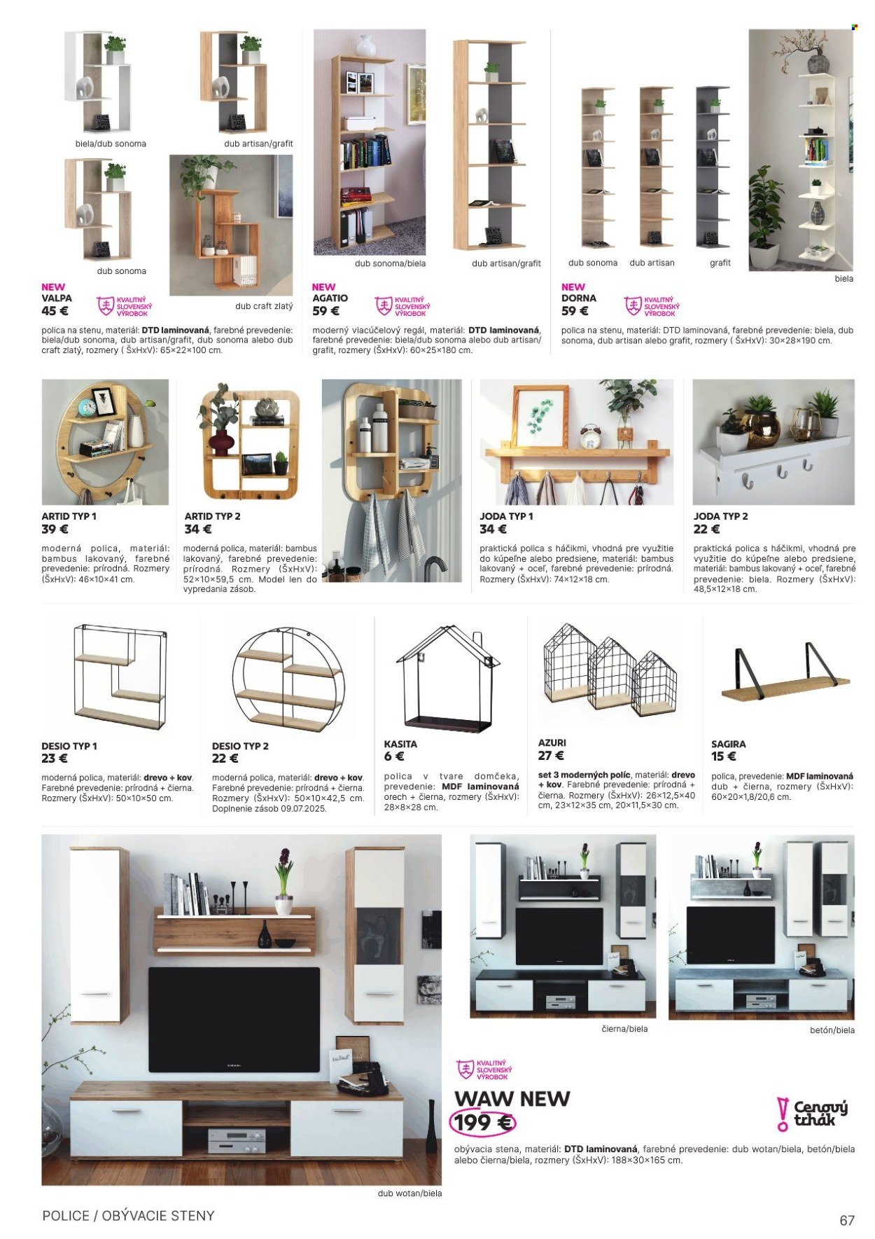 KONDELA leták - Katalóg nábytku a doplnkov (2025-05-21) | 67