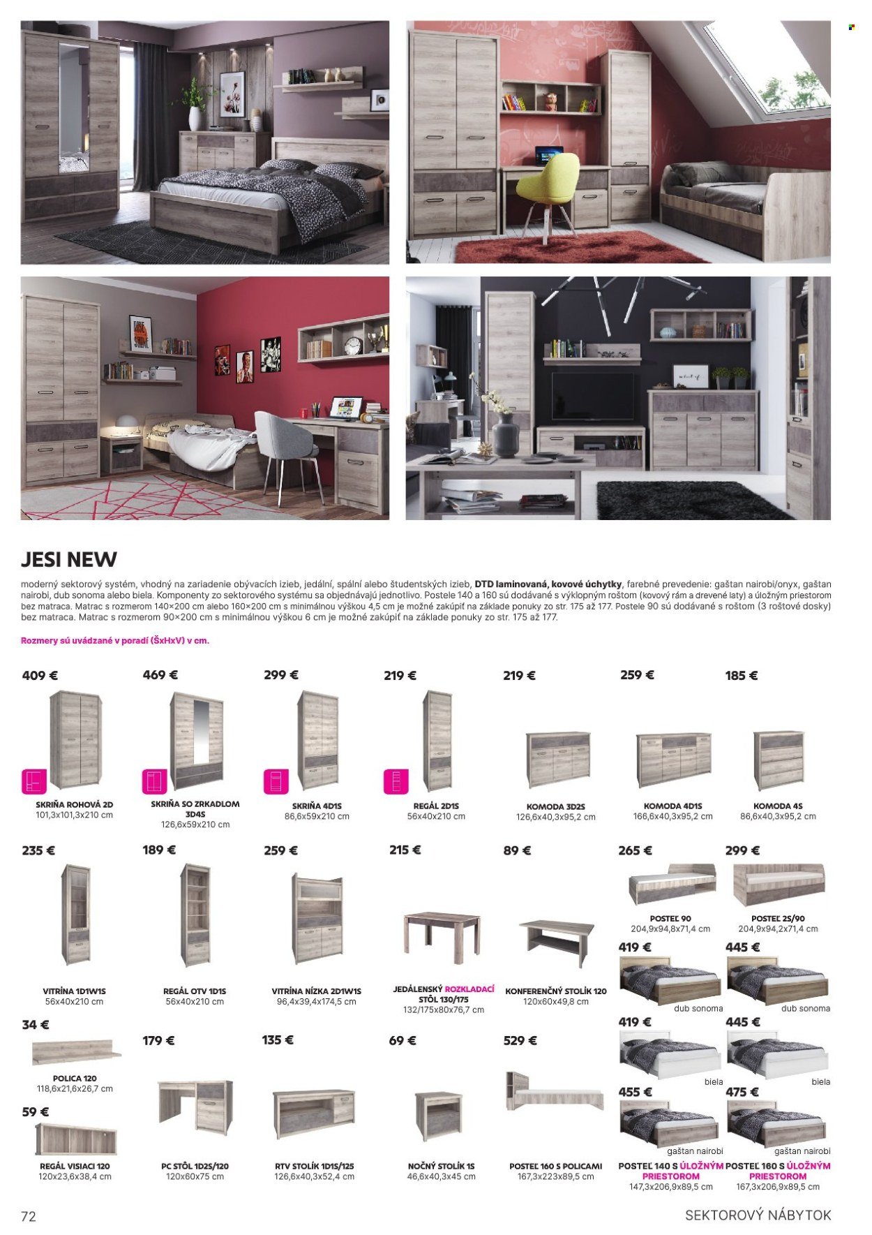 KONDELA leták - Katalóg nábytku a doplnkov (2025-05-21) | 72