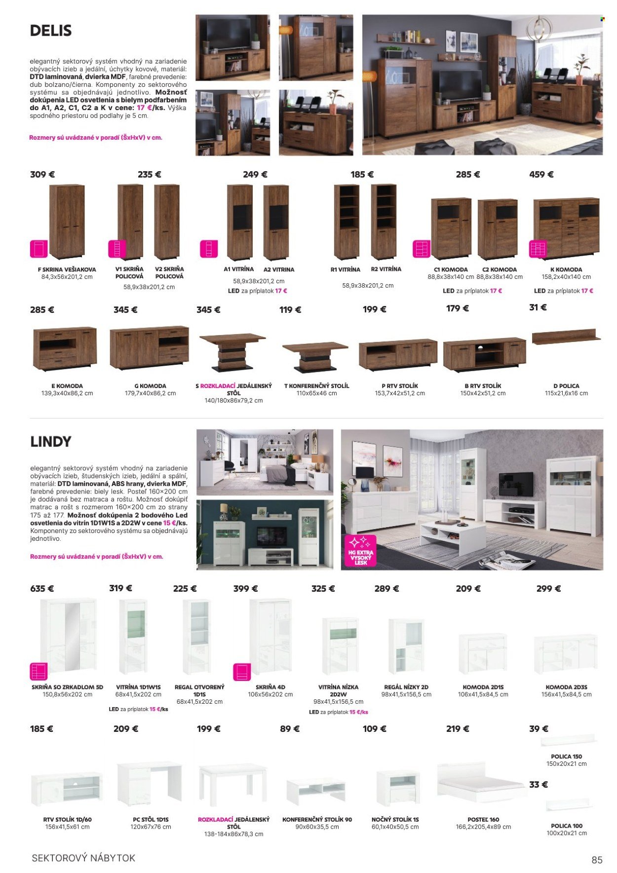 KONDELA leták - Katalóg nábytku a doplnkov (2025-05-21) | 85