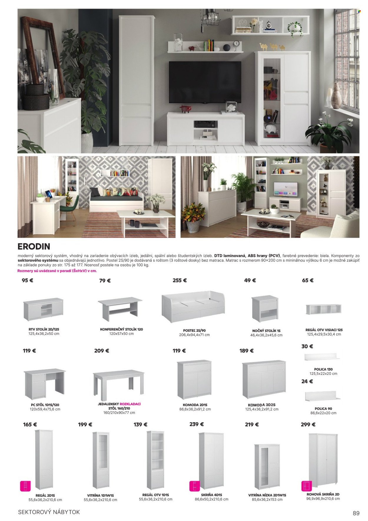 KONDELA leták - Katalóg nábytku a doplnkov (2025-05-21) | 89