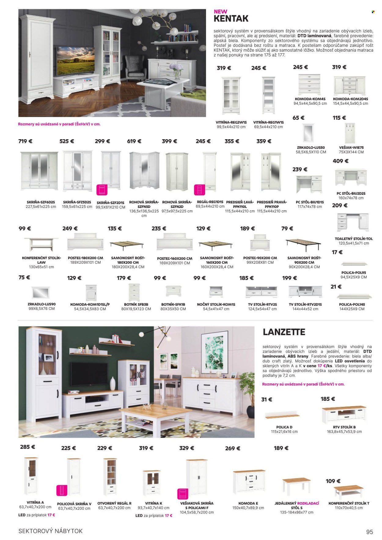KONDELA leták - Katalóg nábytku a doplnkov (2025-05-21) | 95