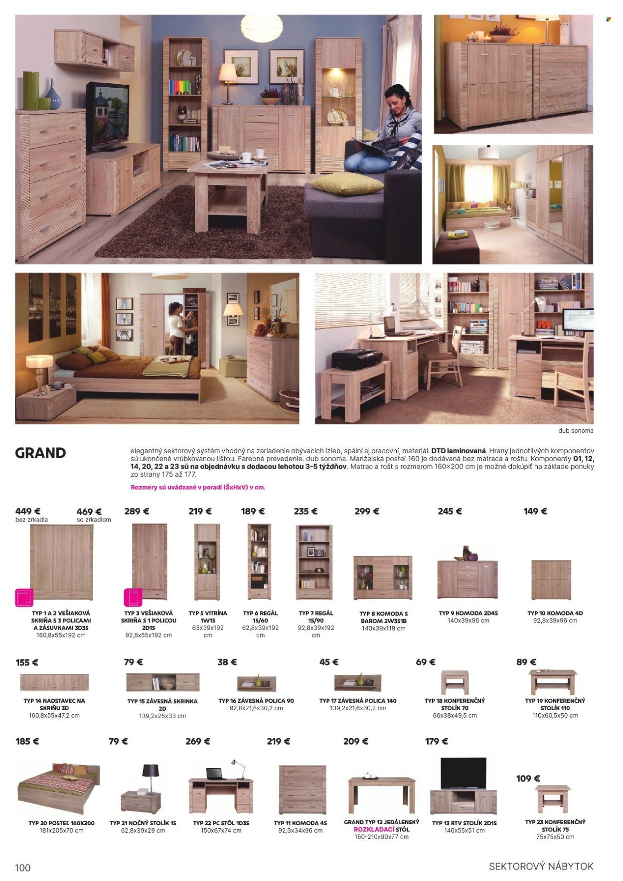 KONDELA leták - Katalóg nábytku a doplnkov (2025-05-21) | 100