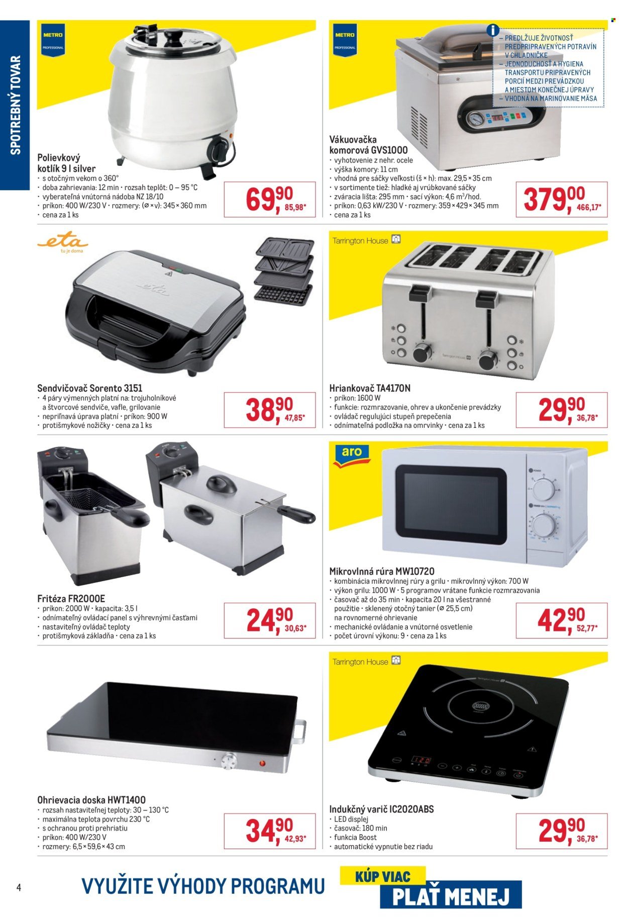 METRO leták - Spotrebný tovar (2026-03-11 - 2026-03-24) | 4
