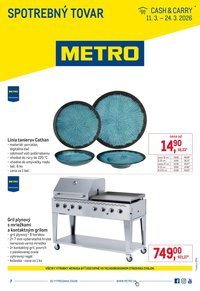 METRO leták - Spotrebný tovar (2026-03-11 - 2026-03-24)