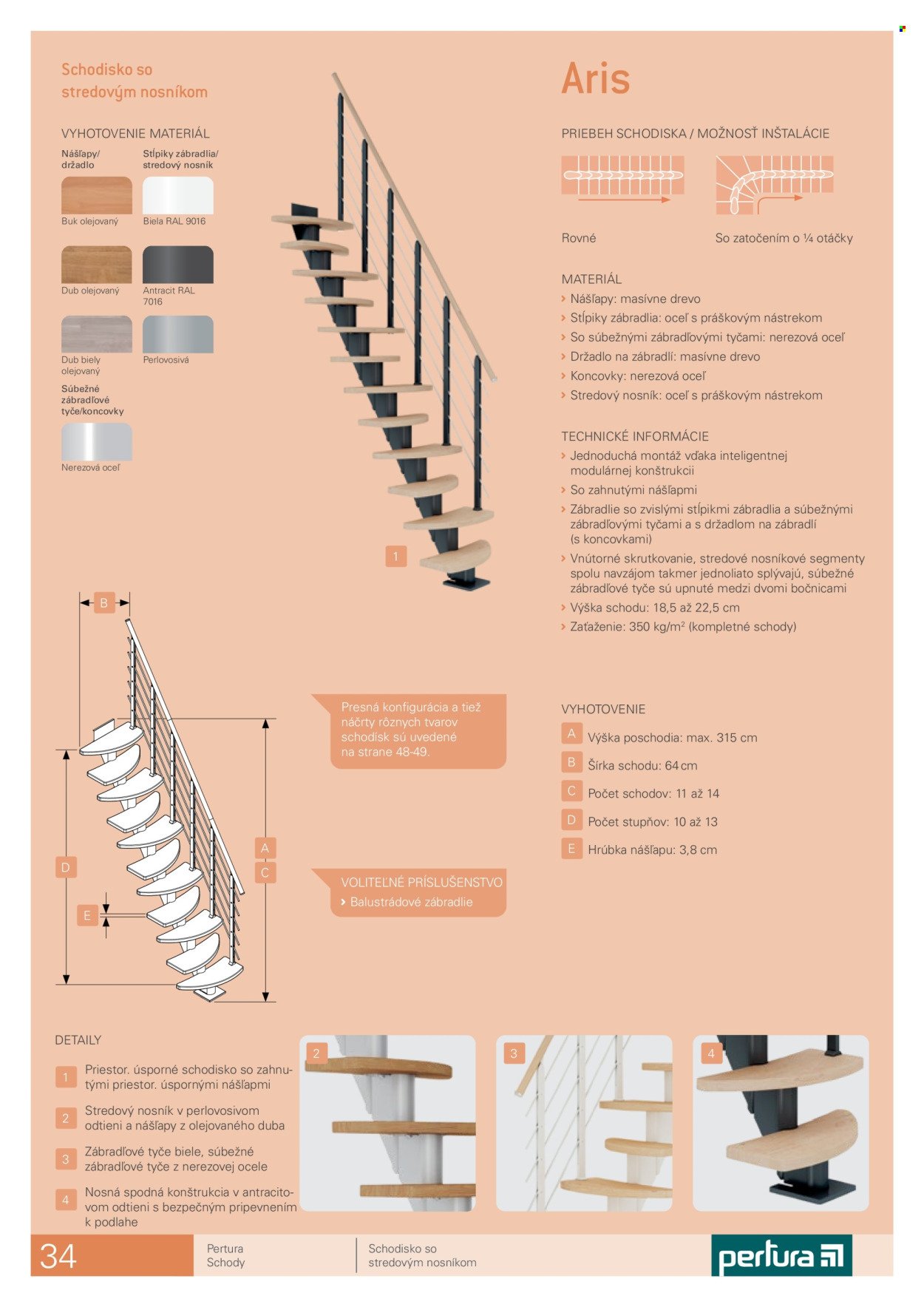 HORNBACH leták - Schody Pertura