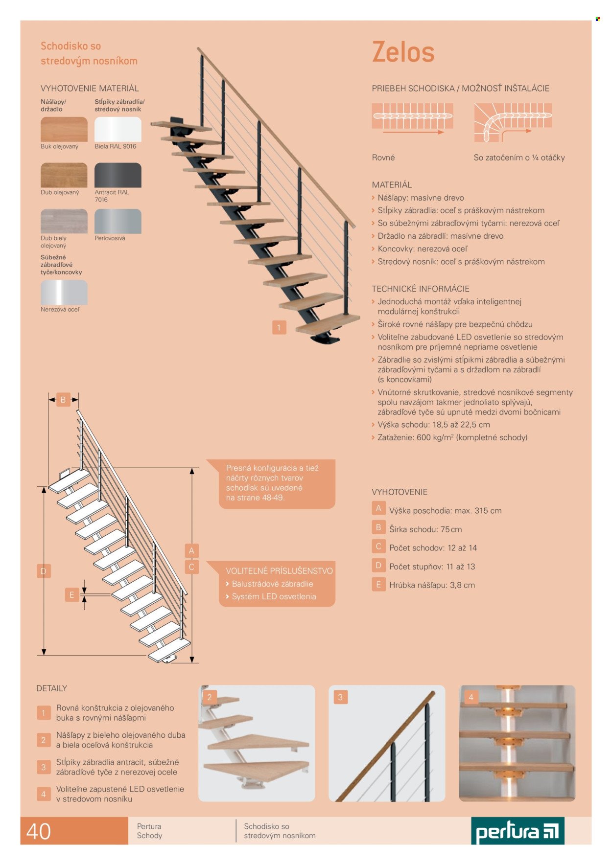 HORNBACH leták - Schody Pertura