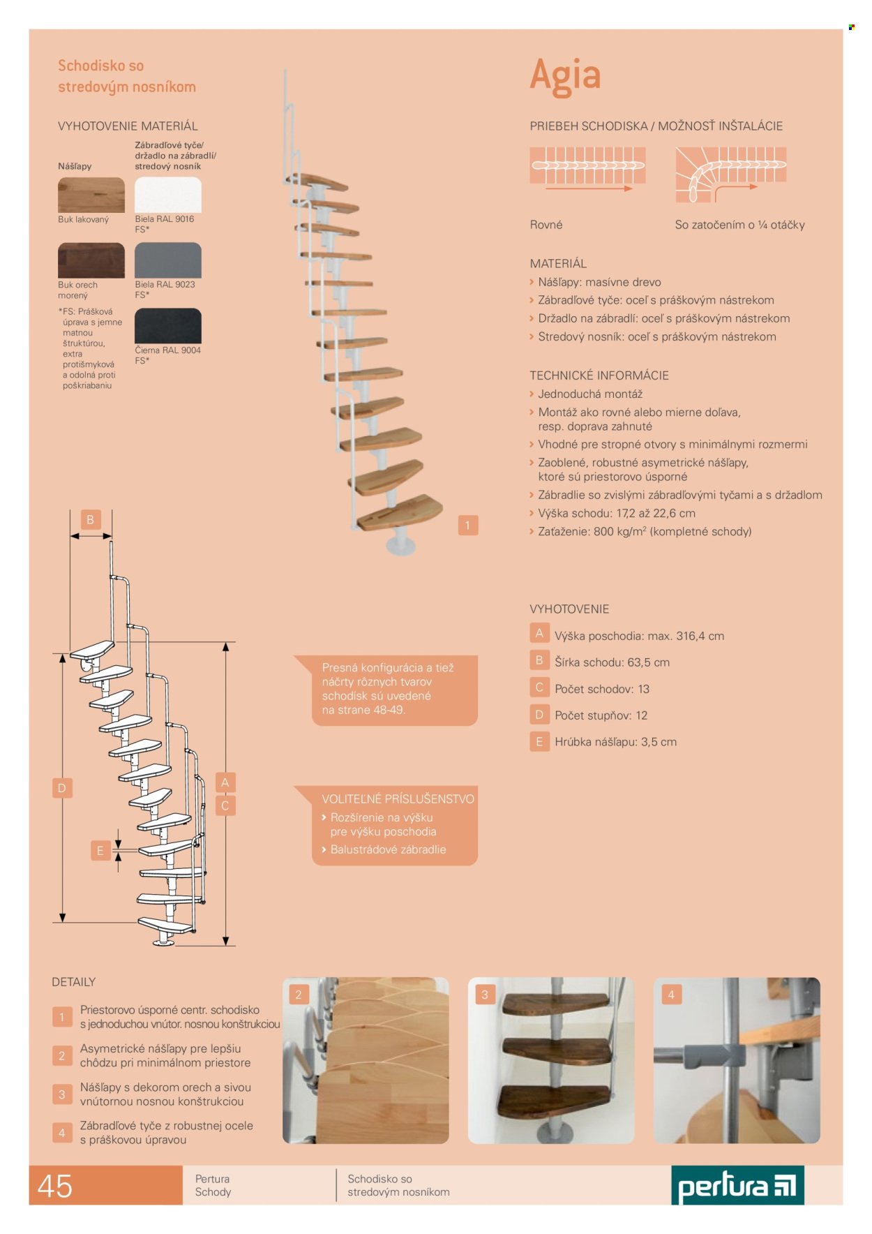 HORNBACH leták - Schody Pertura