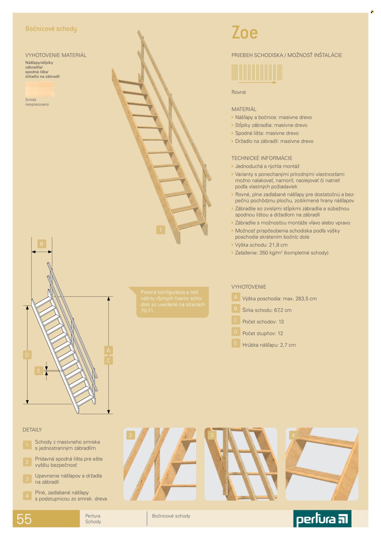 HORNBACH leták - Schody Pertura