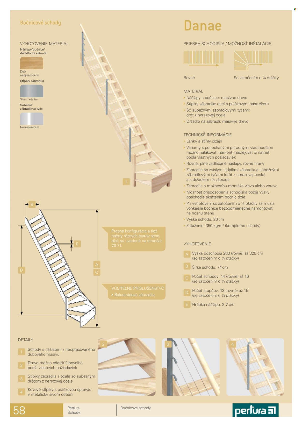 HORNBACH leták - Schody Pertura