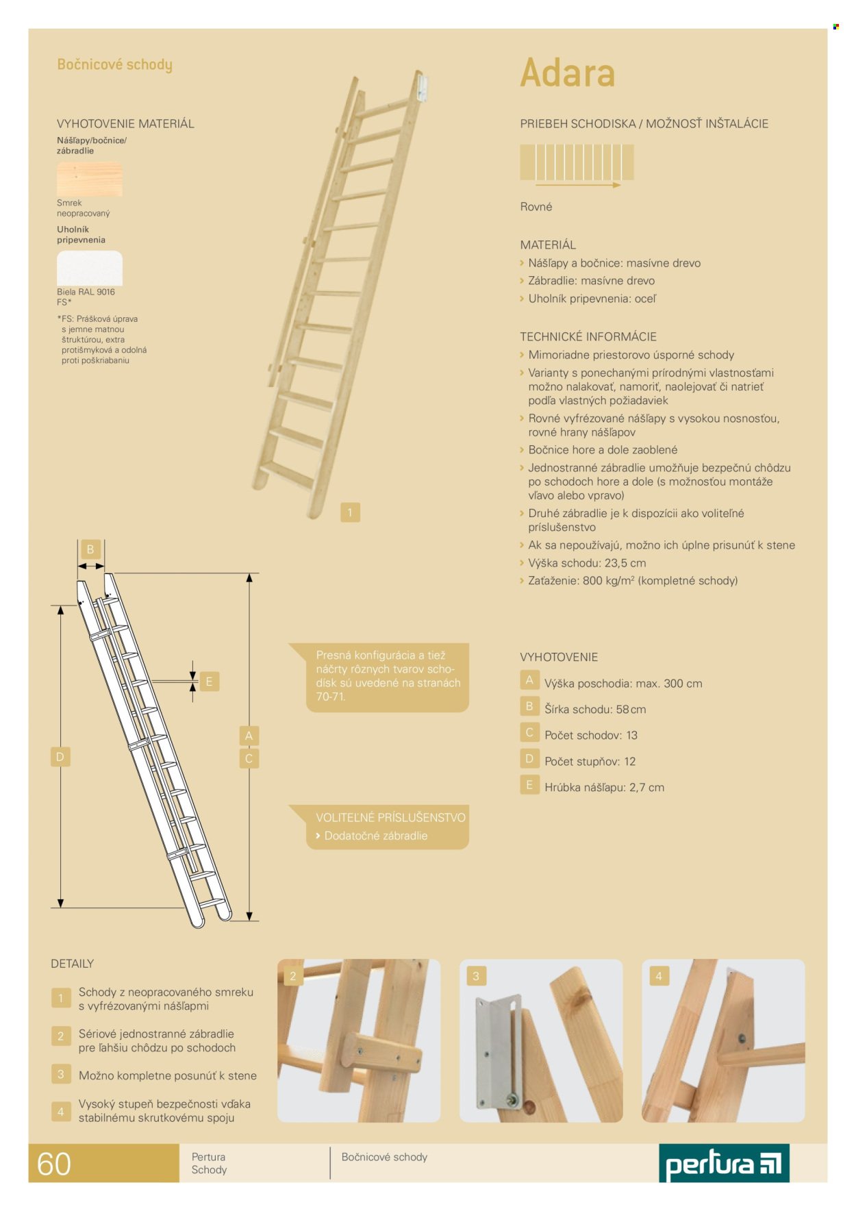HORNBACH leták - Schody Pertura