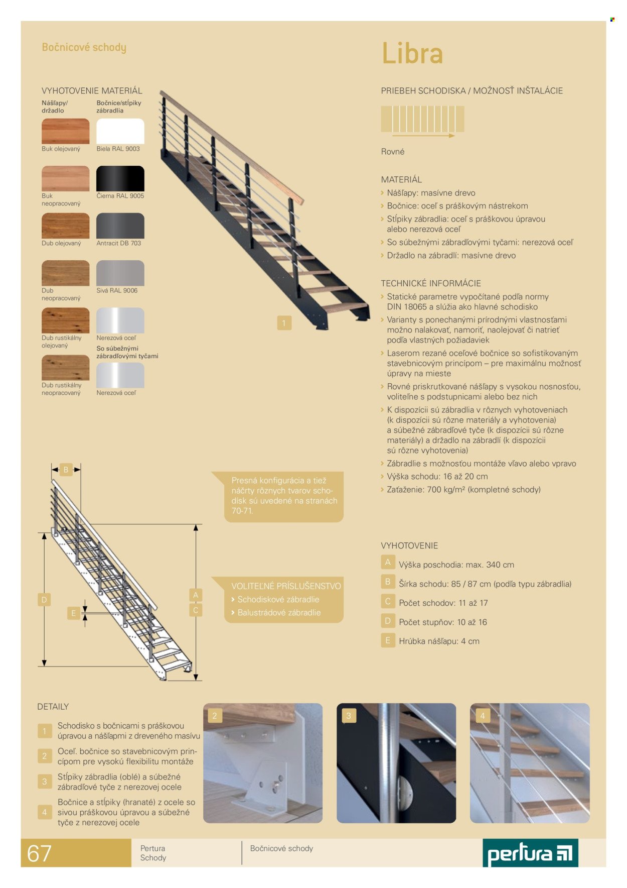 HORNBACH leták - Schody Pertura