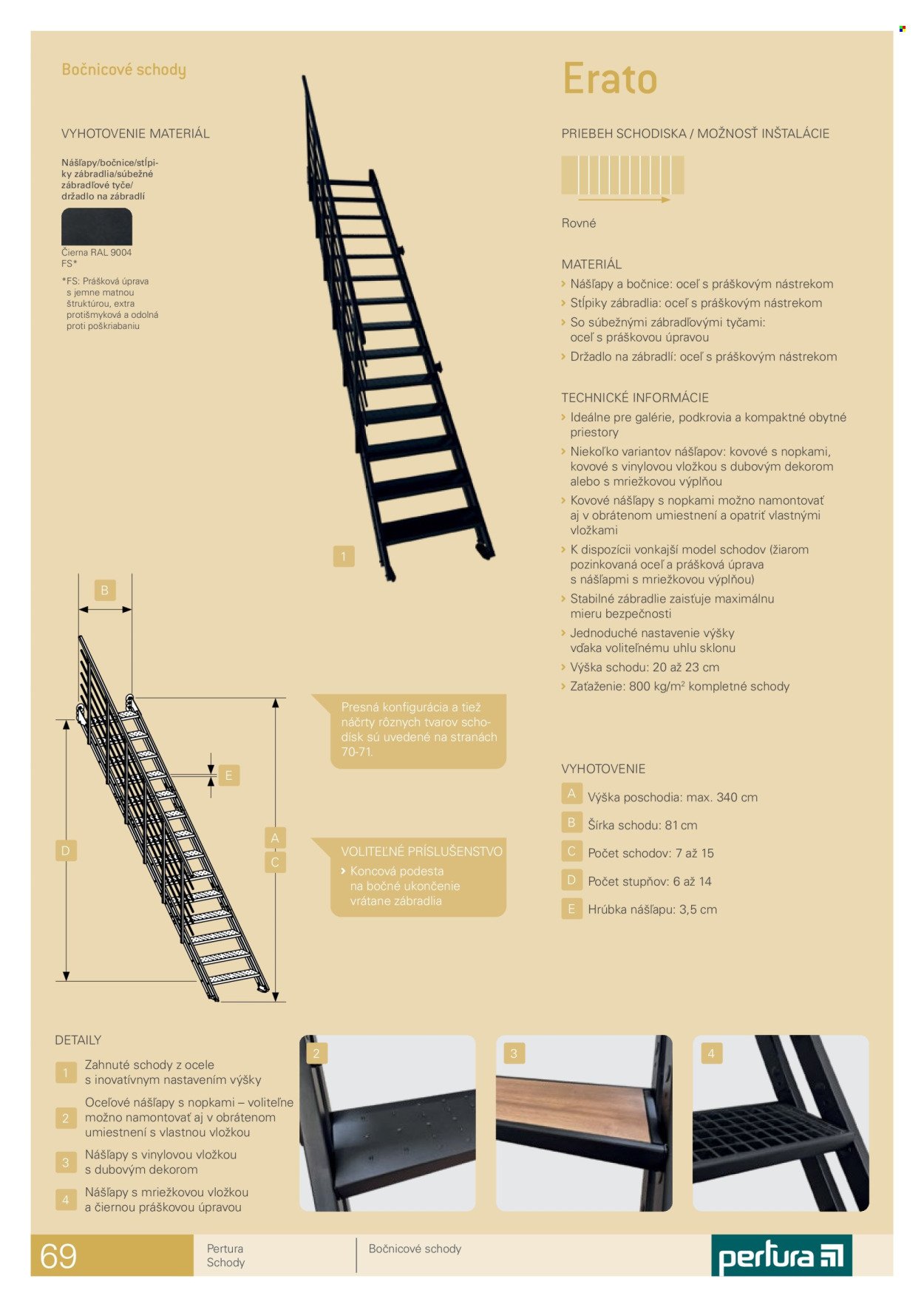 HORNBACH leták - Schody Pertura