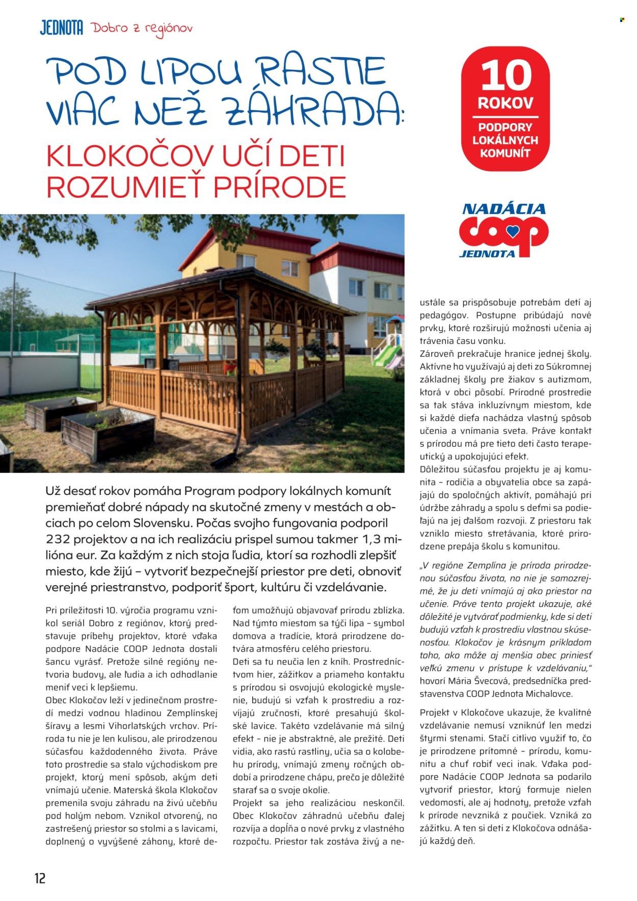 COOP JEDNOTA leták - Od stredy 1.7.2026