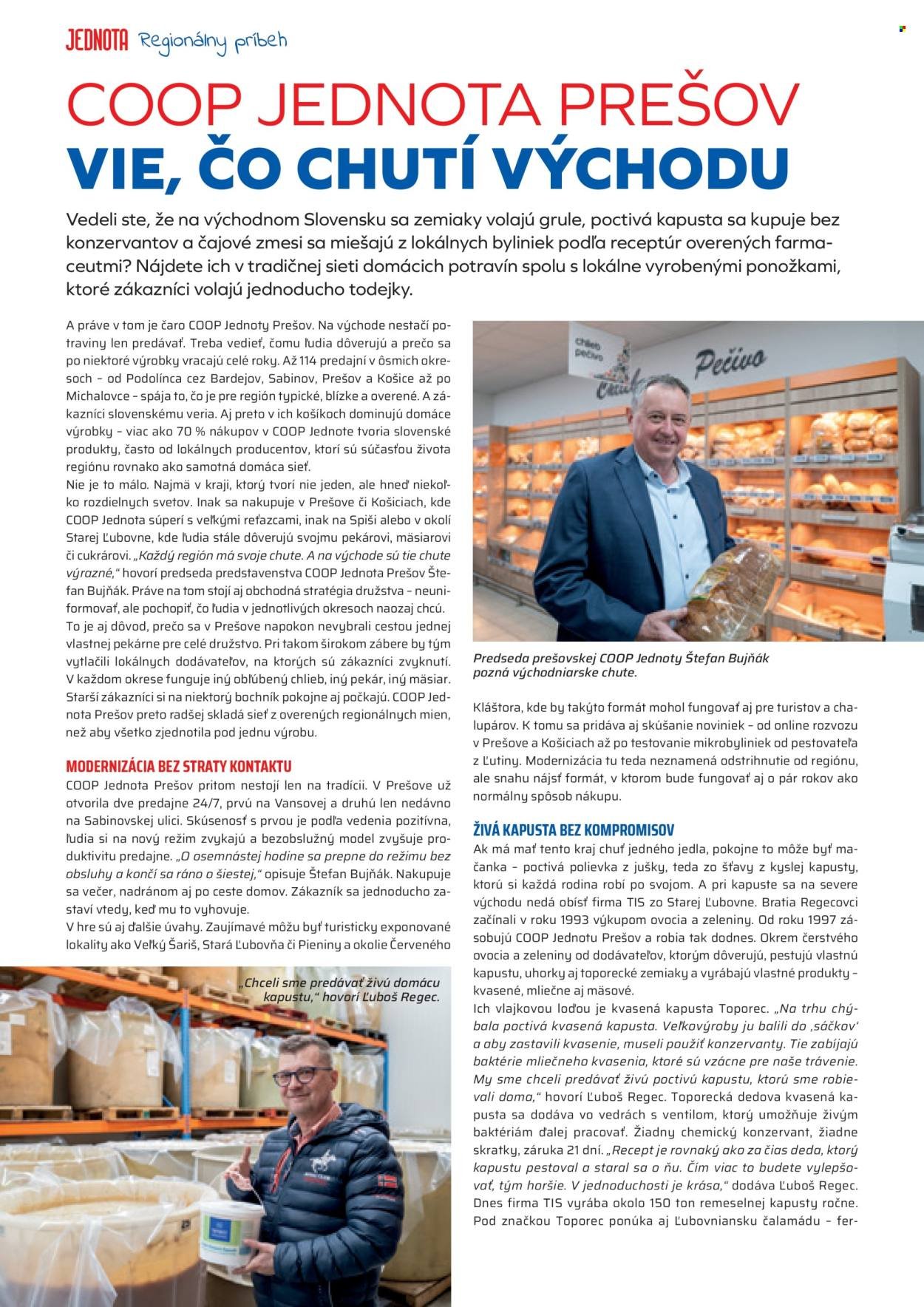 COOP JEDNOTA leták - Od stredy 1.7.2026