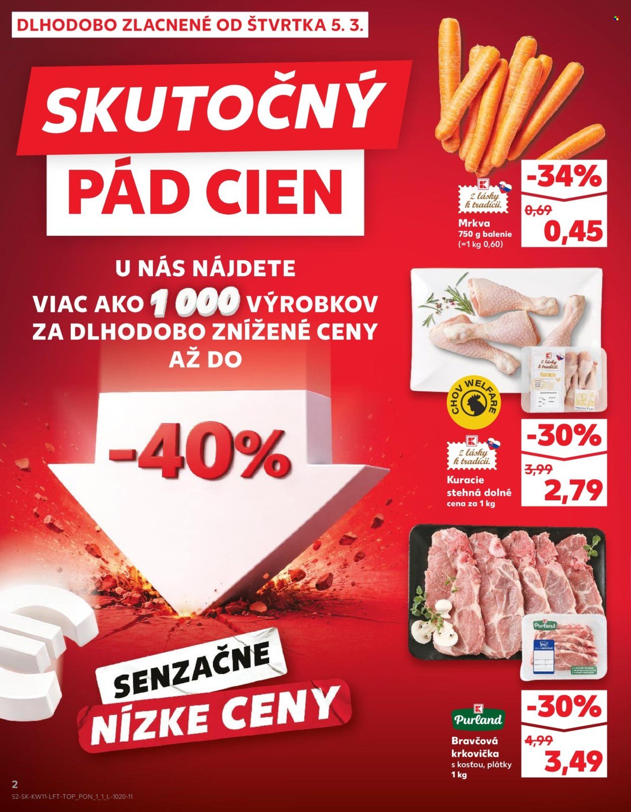 KAUFLAND leták - Od štvrtka 12.3.2026 (2026-03-12 - 2026-03-18) | 2