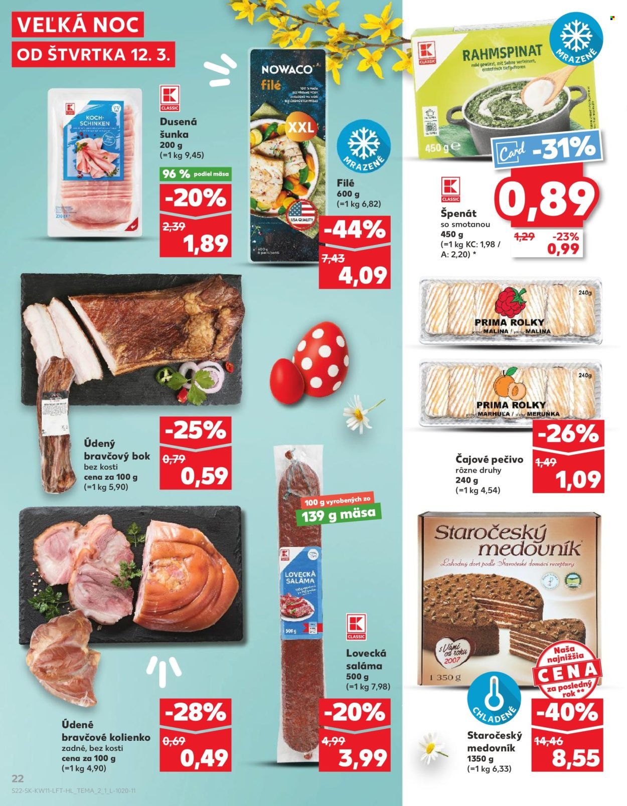 KAUFLAND leták - Od štvrtka 12.3.2026 (2026-03-12 - 2026-03-18) | 22