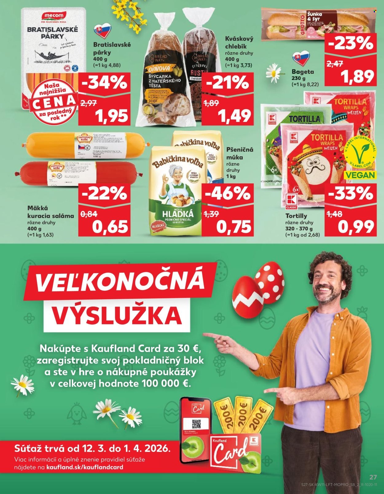 KAUFLAND leták - Od štvrtka 12.3.2026 (2026-03-12 - 2026-03-18) | 27