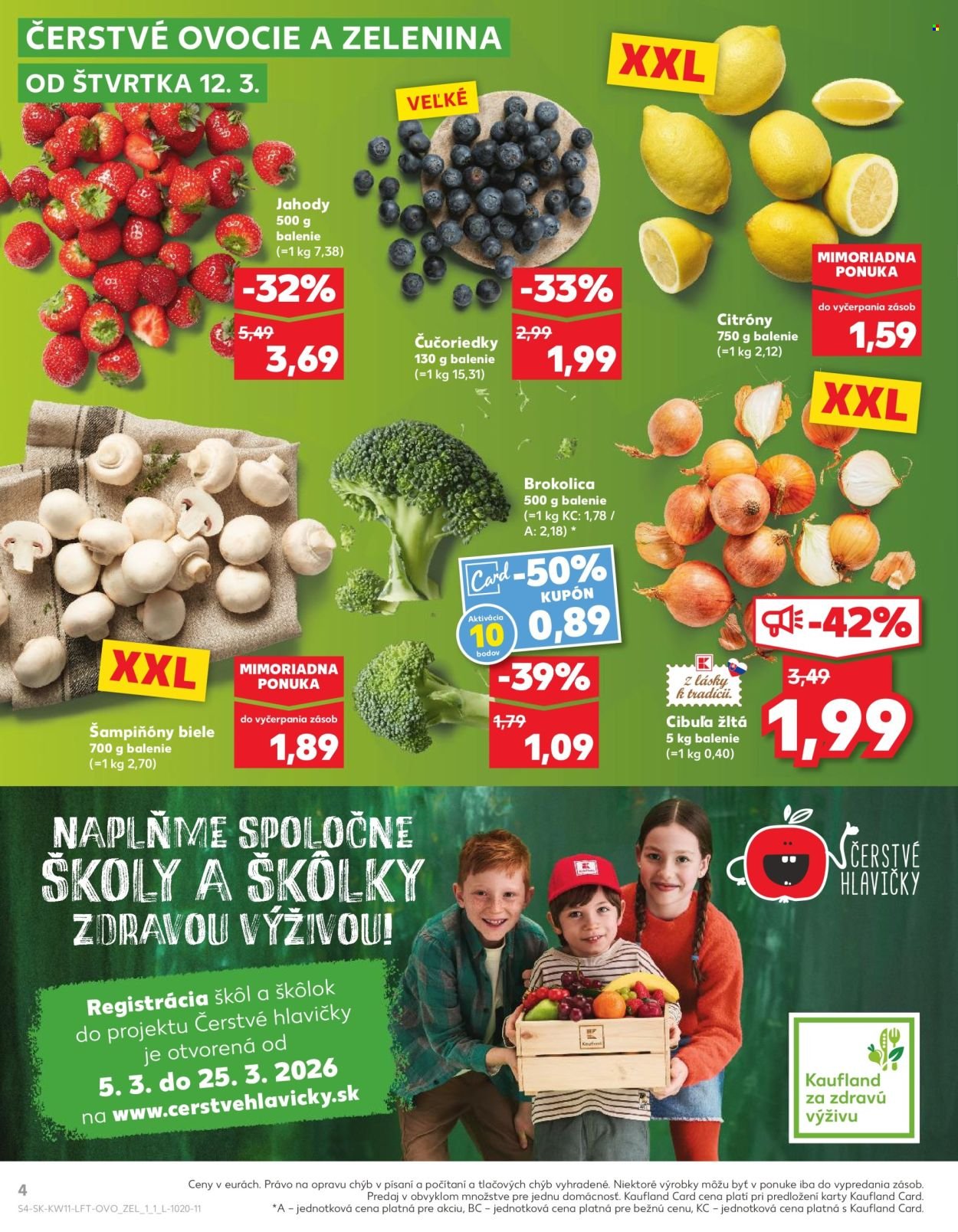 KAUFLAND leták - Od štvrtka 12.3.2026 (2026-03-12 - 2026-03-18) | 4