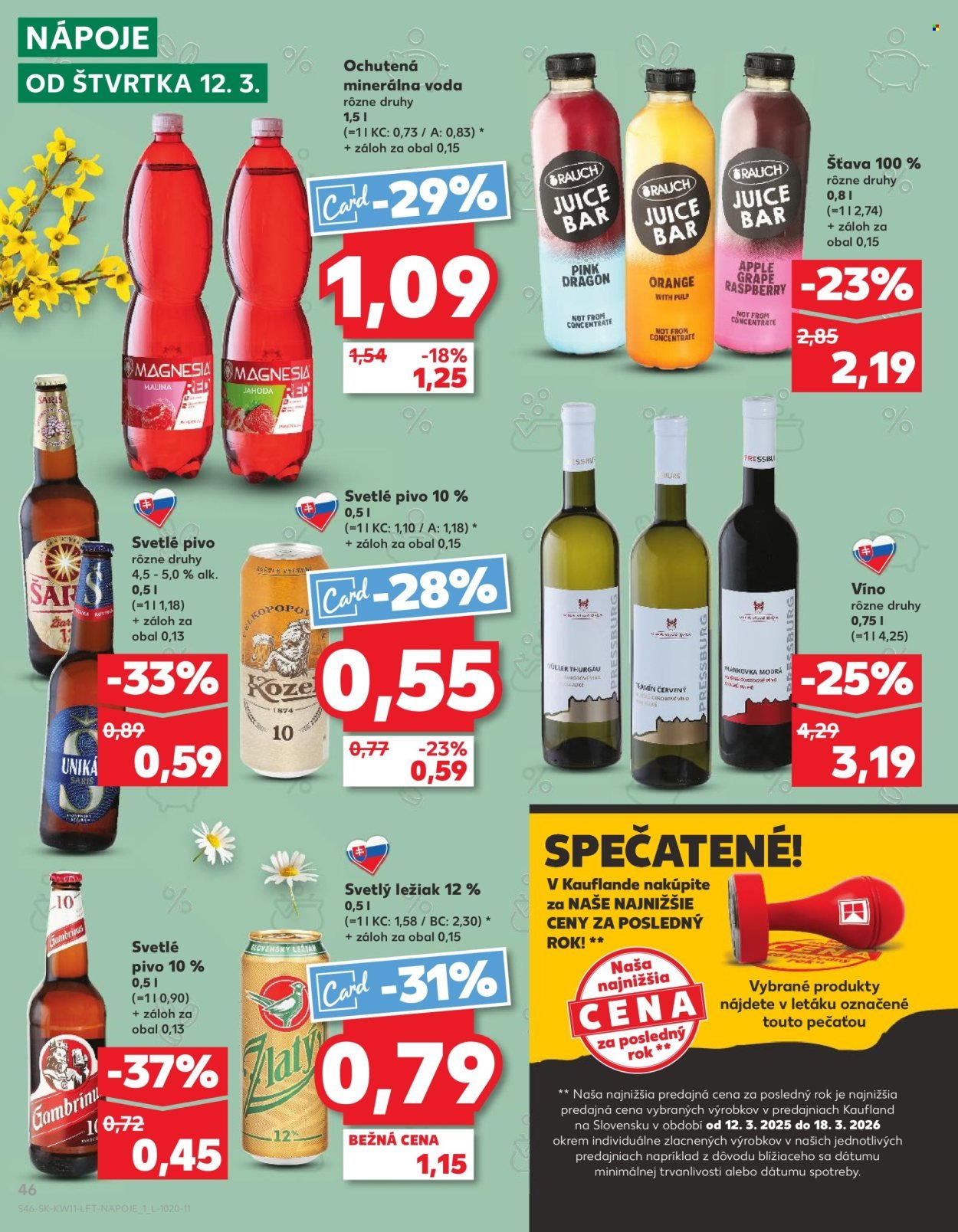KAUFLAND leták - Od štvrtka 12.3.2026 (2026-03-12 - 2026-03-18) | 46