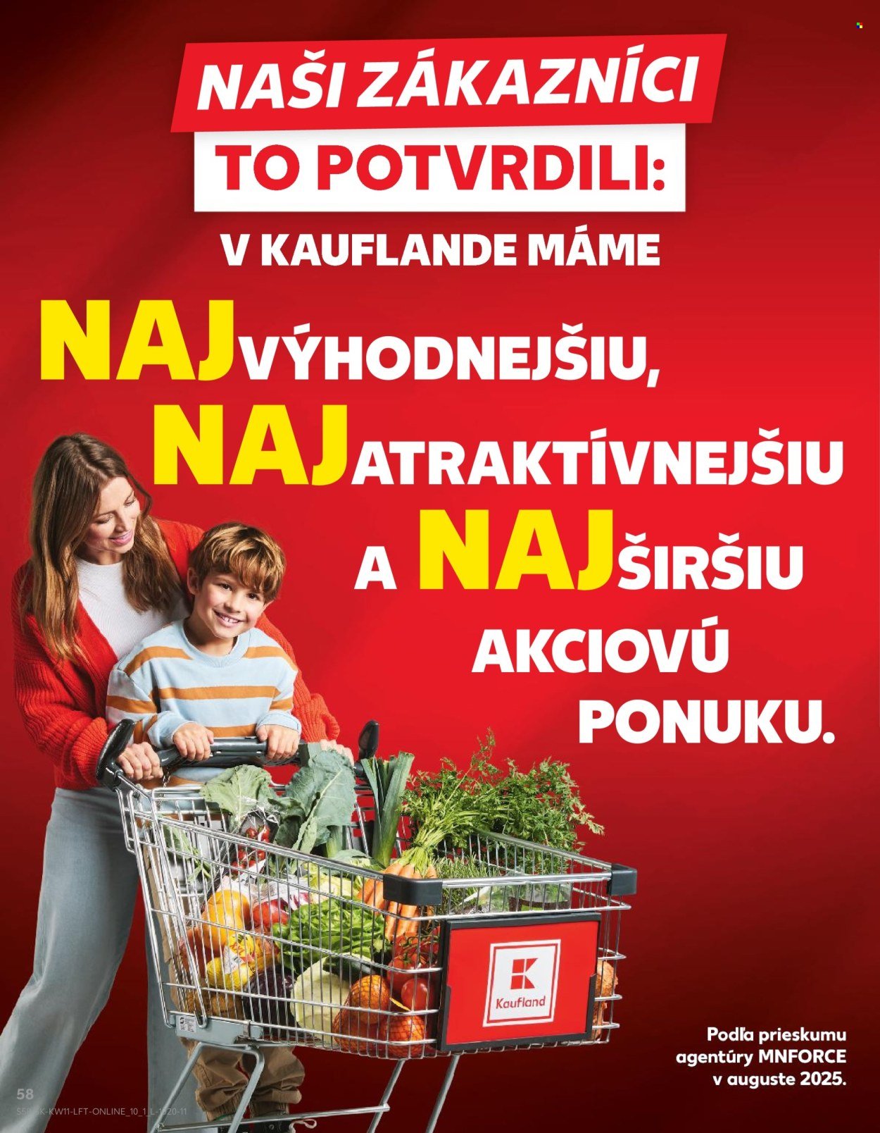KAUFLAND leták - Od štvrtka 12.3.2026 (2026-03-12 - 2026-03-18) | 58