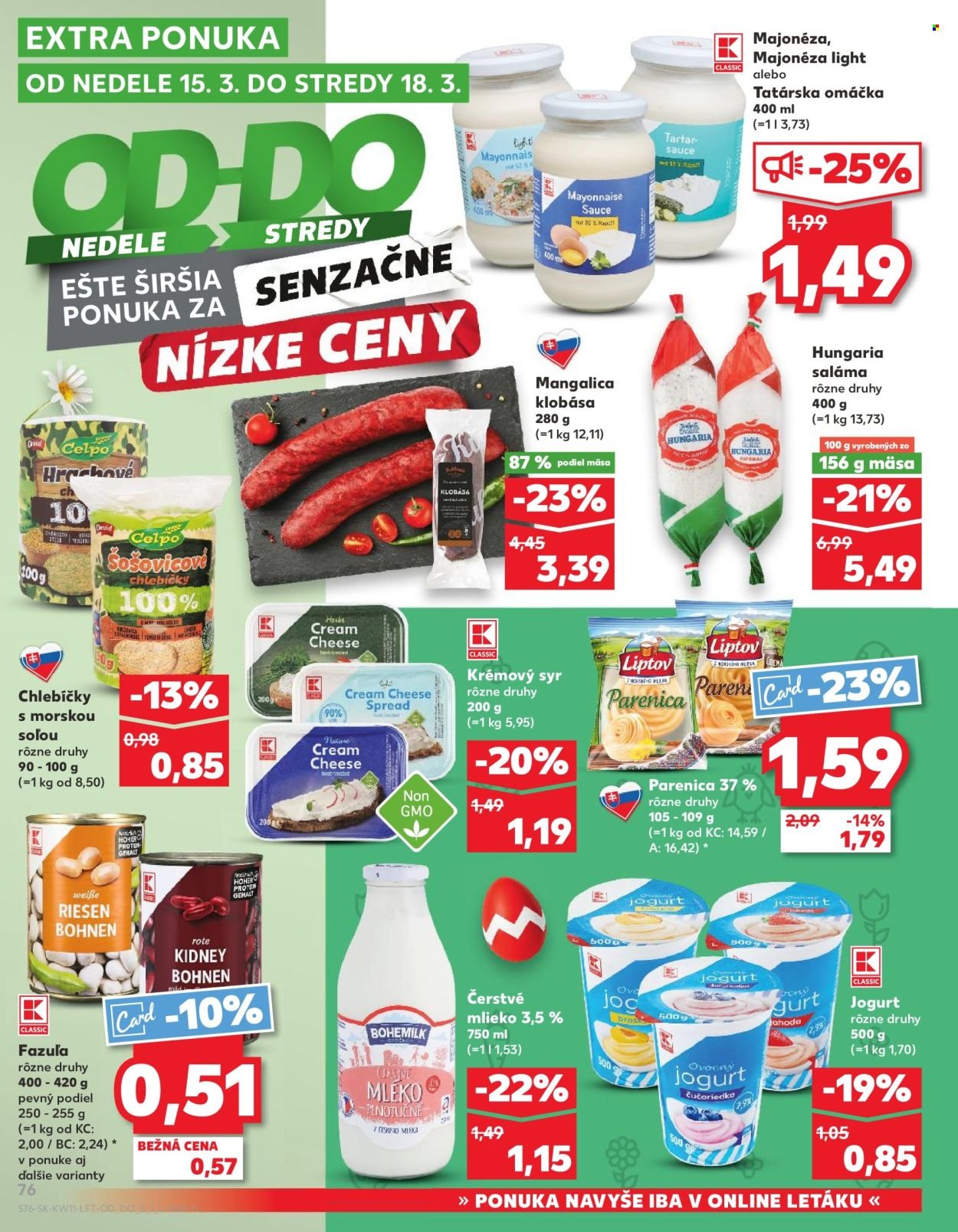 KAUFLAND leták - Od štvrtka 12.3.2026 (2026-03-12 - 2026-03-18) | 76