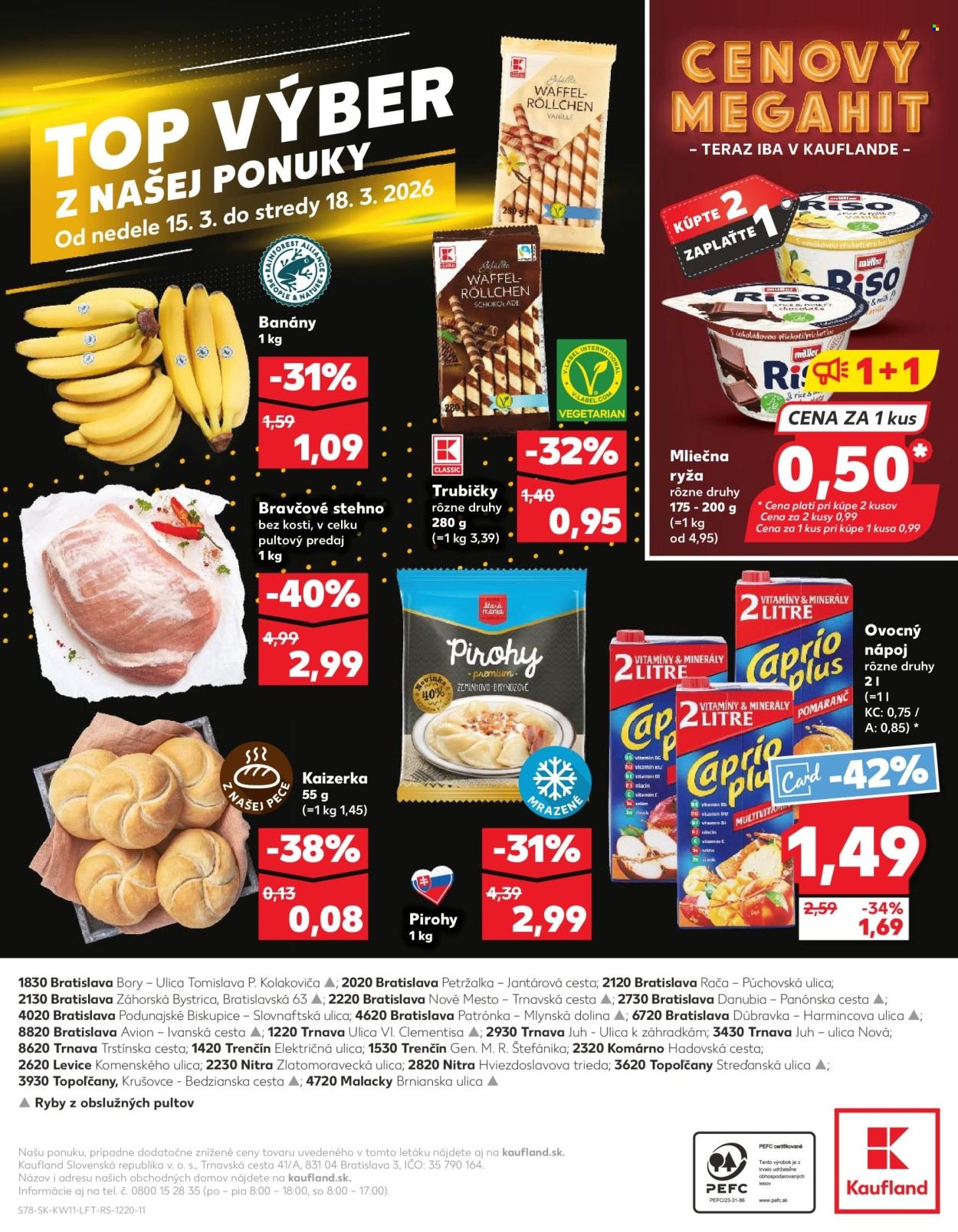 KAUFLAND leták - Od štvrtka 12.3.2026 (2026-03-12 - 2026-03-18) | 78