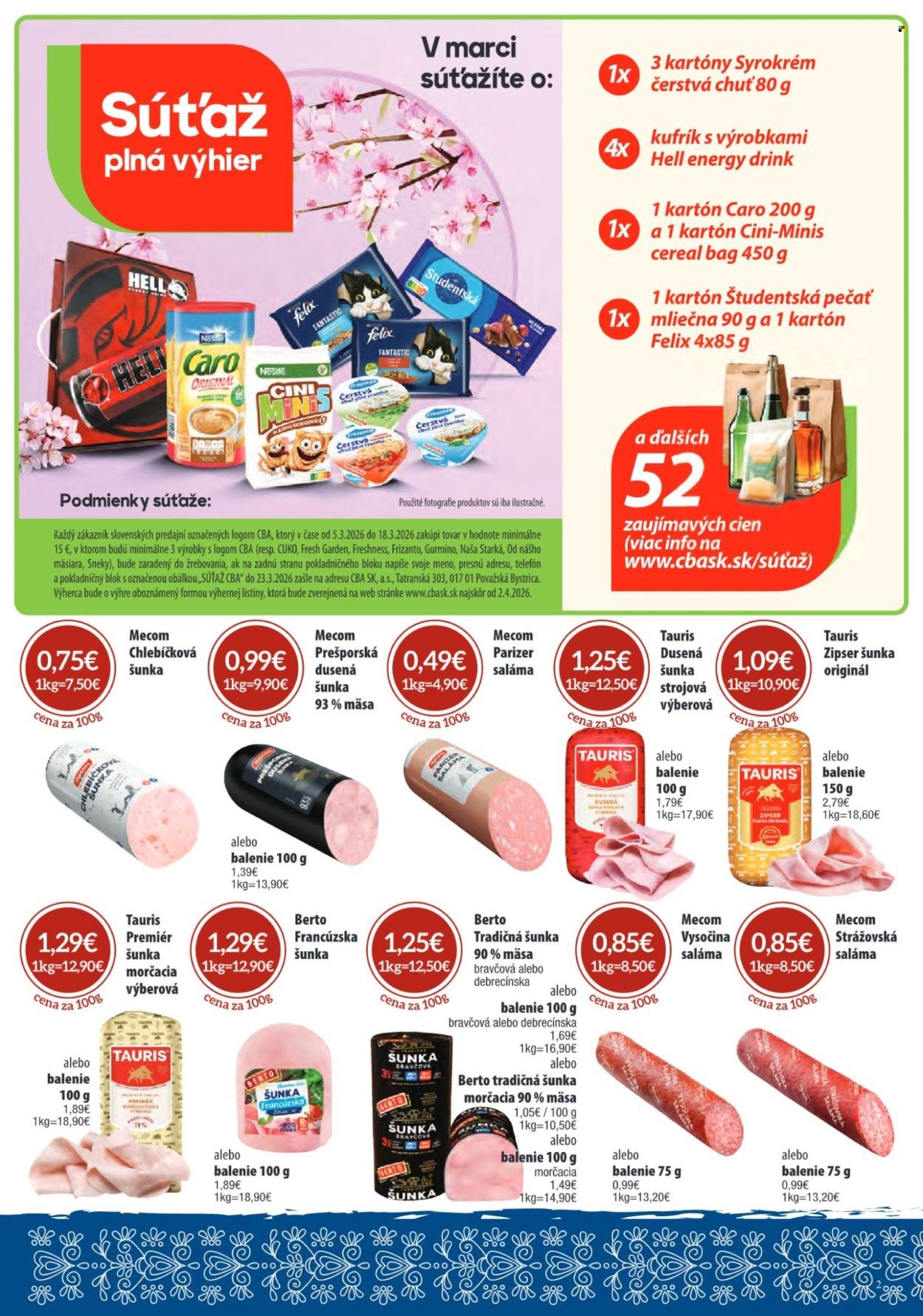 SINTRA leták - Od štvrtka 5.3.2026 (2026-03-05 - 2026-03-18) | 2