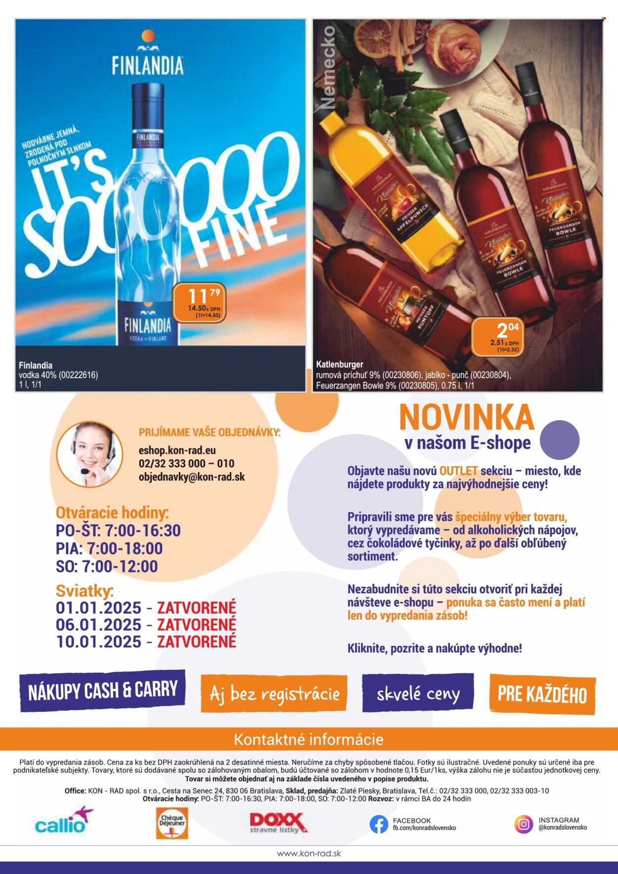 KON-RAD leták - Od štvrtka 8.1.2026 (2026-01-08 - 2026-01-31) | 28