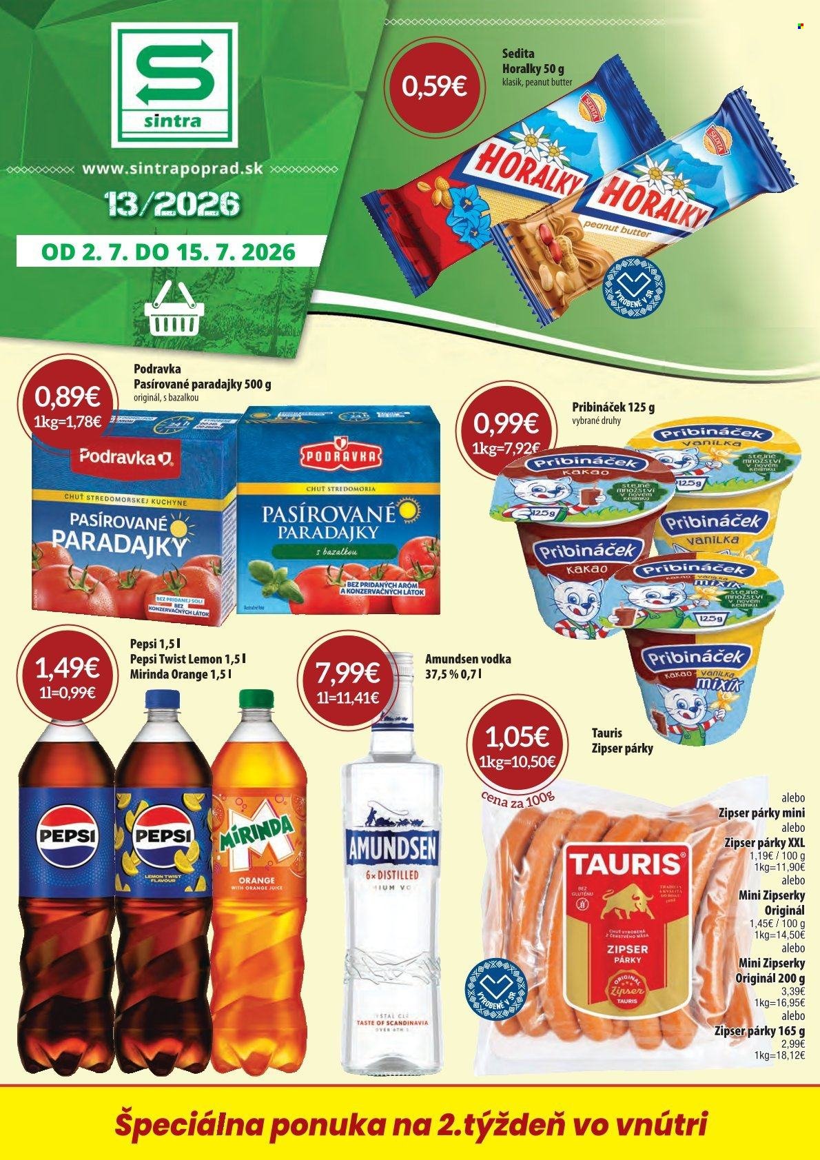SINTRA leták - Od štvrtka 2.7.2026