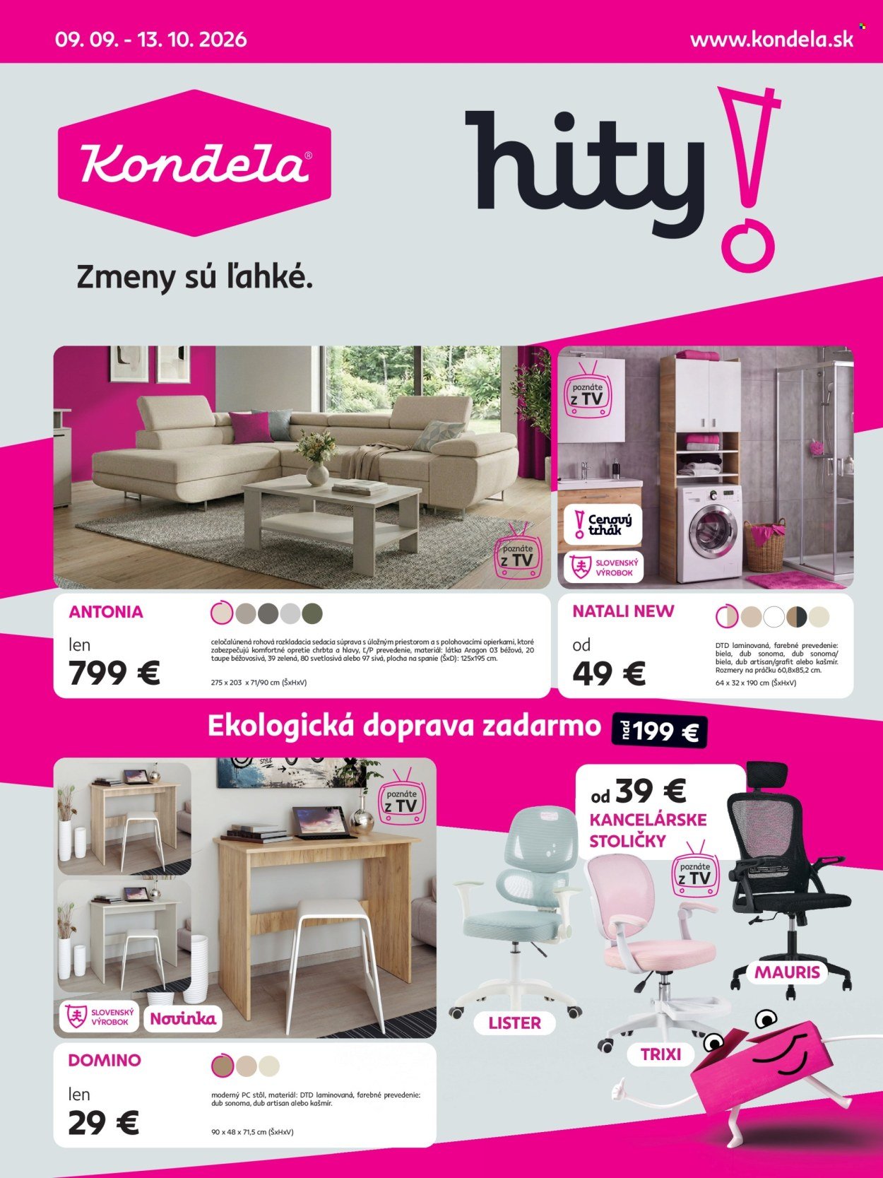KONDELA leták - hity!