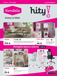 KONDELA leták - hity!