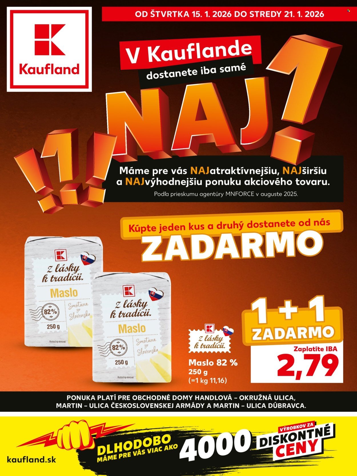 KAUFLAND leták - NAJ! (2026-01-15 - 2026-01-21) | 1