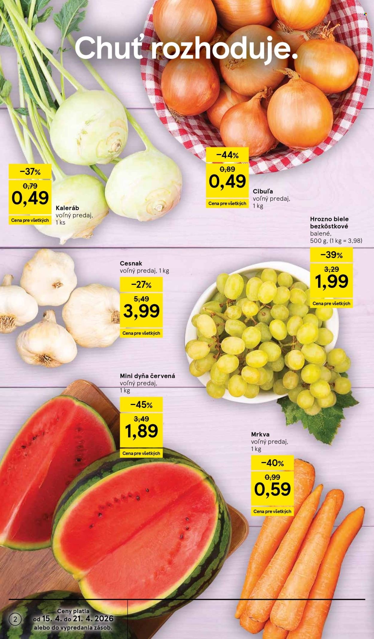 TESCO leták - Od stredy 15.4.2026 (2026-04-15 - 2026-04-21) | 2