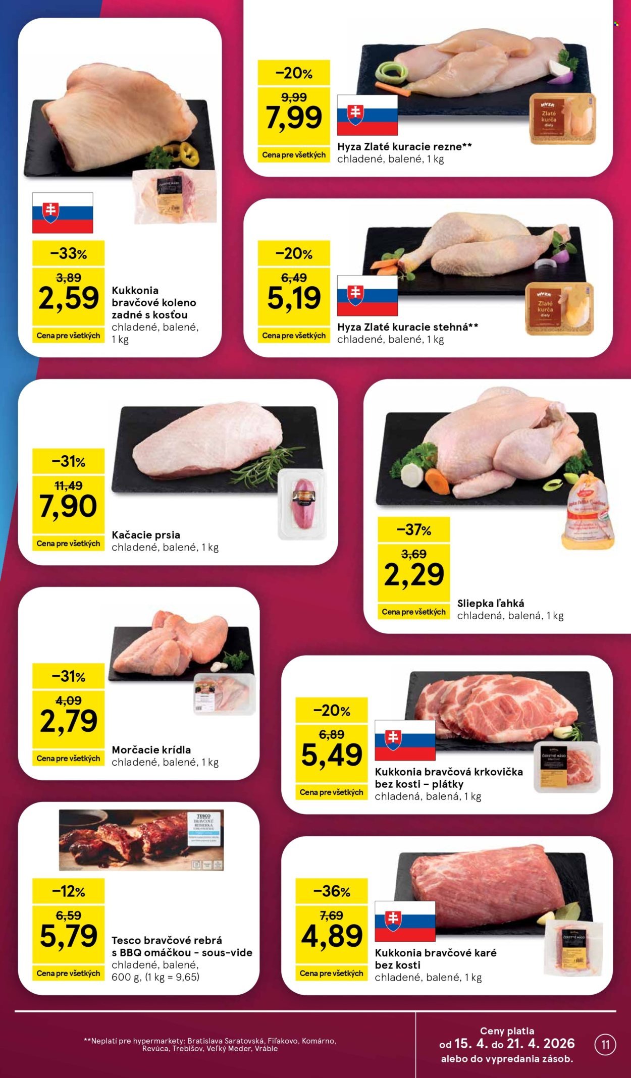 TESCO leták - Od stredy 15.4.2026 (2026-04-15 - 2026-04-21) | 11