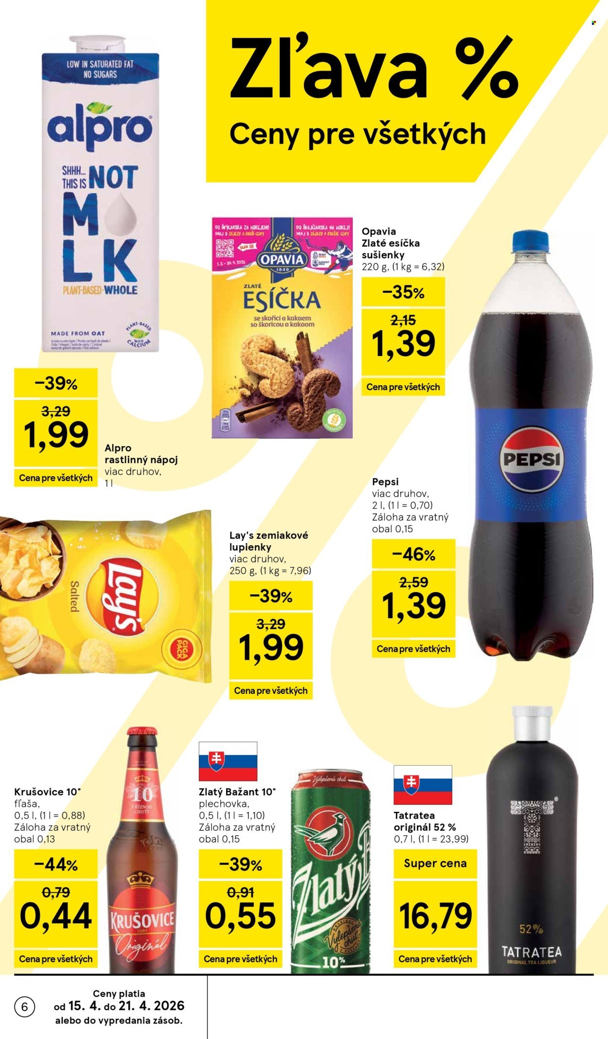 TESCO leták - Od stredy 15.4.2026 (2026-04-15 - 2026-04-21) | 6