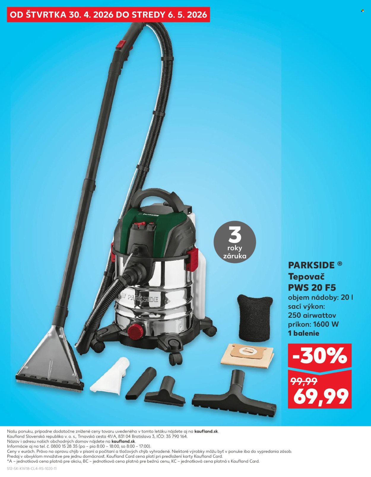 KAUFLAND leták - Od štvrtka 30.4.2026 (2026-04-30 - 2026-05-06) | 12